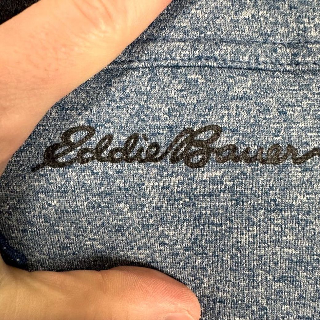 Eddie Bauer Eddie Bauer Shirt Mens L Blue First Ascent Pullover Sweatshirt Men Half Zip Fleece Line Size US L / EU 52-54 / 3 - 7 Thumbnail