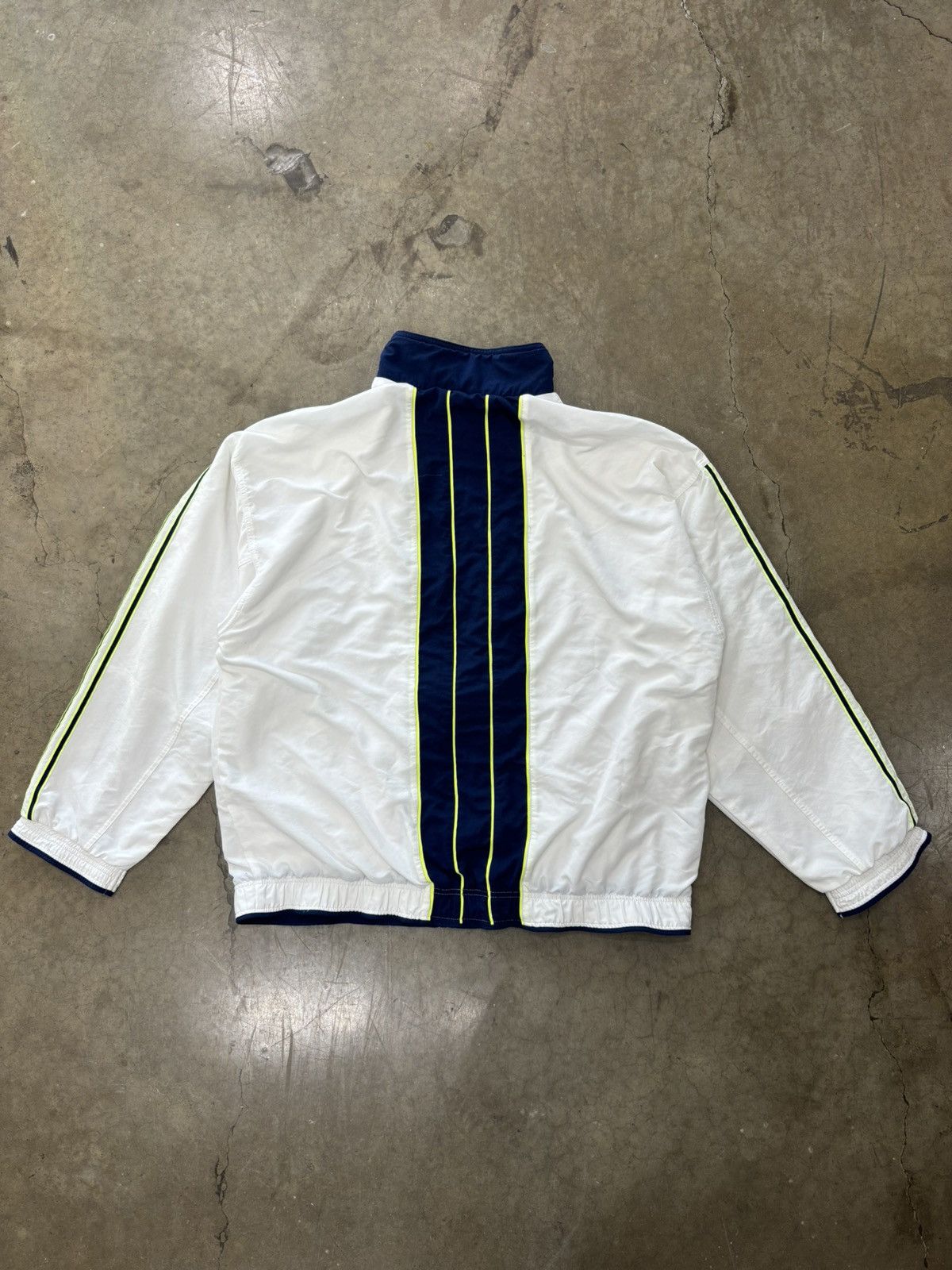 Adidas × Vintage Vintage Adidas 90s Three Stripe Jacket XL Size US XL / EU 56 / 4 - 4 Thumbnail