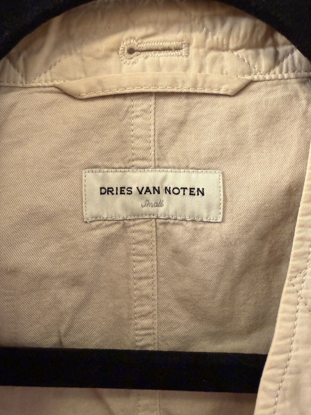 Dries Van Noten Dries Van Noten Light Jacket - Off White Size US S / EU 44-46 / 1 - 2 Thumbnail