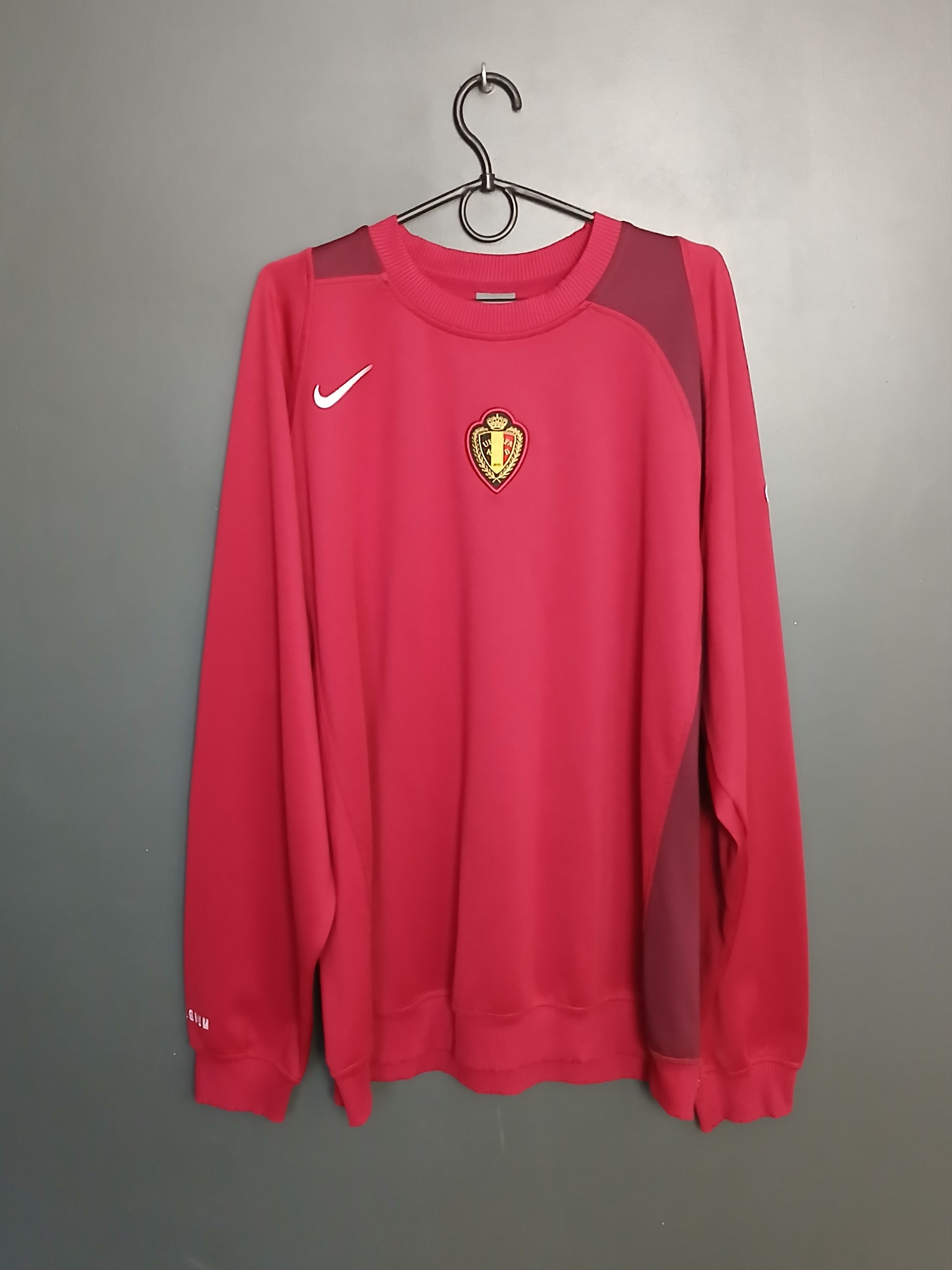 Nike Belgium National Team Football Sweatshirt Size US XL / EU 56 / 4 - 1 Thumbnail
