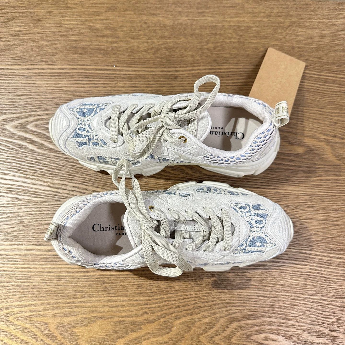 Dior Dior jan1042 Signature Oblique low top shoes EUR37 Size US 6 / IT 36 - 3 Thumbnail