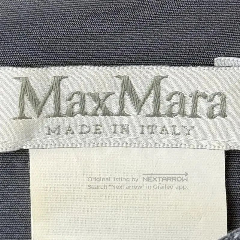 Max Mara MaxMara Gray Cotton Blend Dress for Women . Size XS / US 0-2 / IT 36-38 - 4 Thumbnail