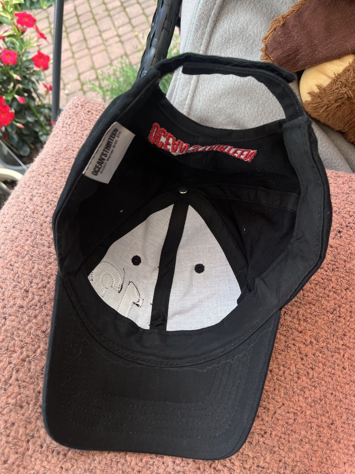 Vintage 2007 Ocean’s Thirteen Movie Hat Cap 13 Rare Fan Collector Size ONE SIZE - 3 Thumbnail