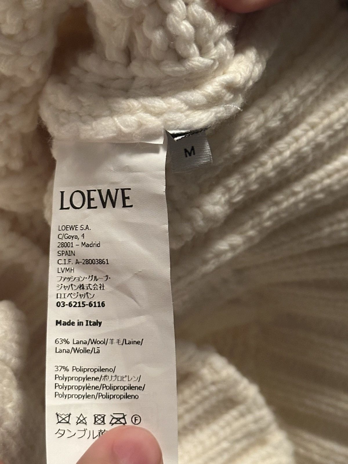 Loewe Loewe Wool Sweater Size M / US 6-8 / IT 42-44 - 5 Thumbnail