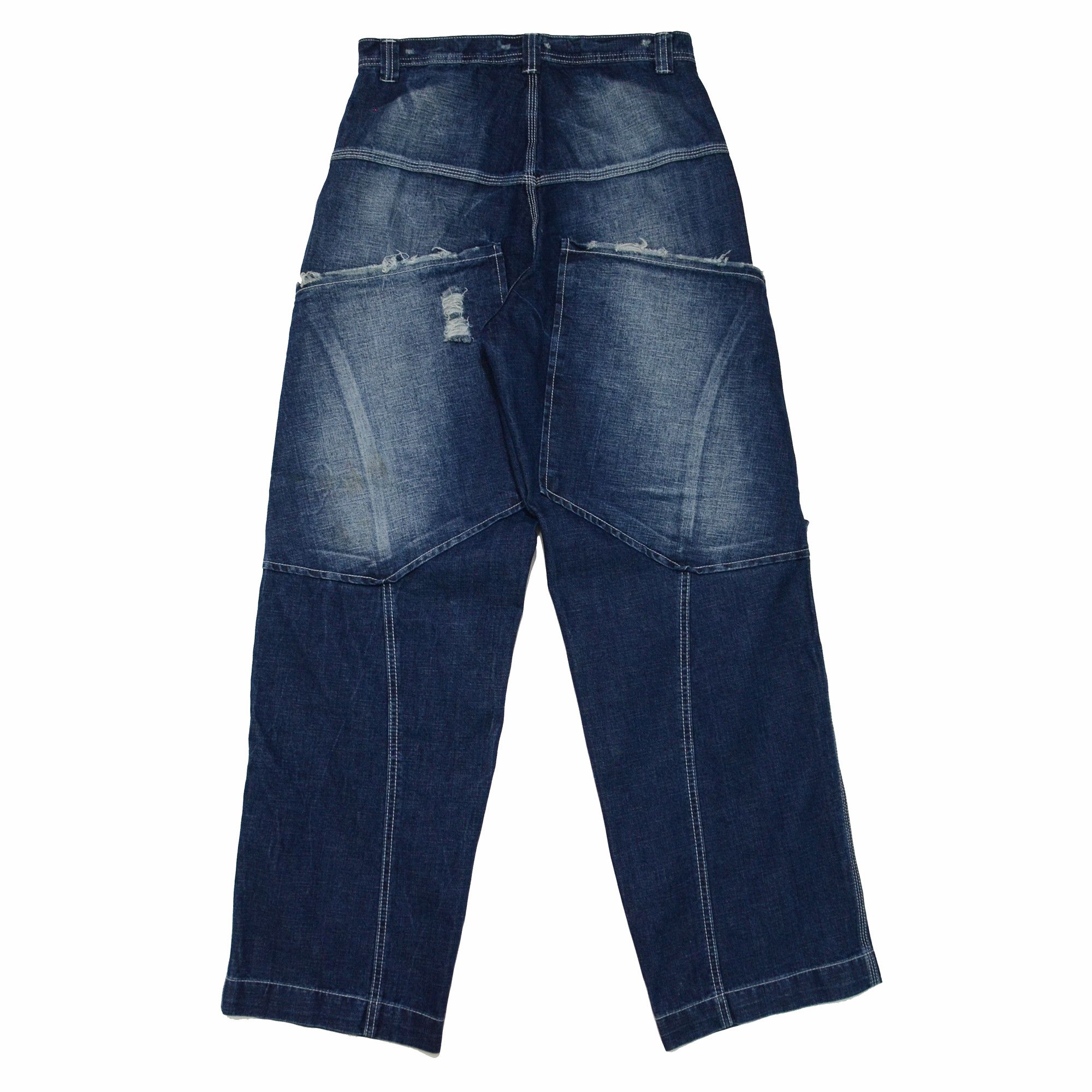 Other Le Paco Jeans Y2K Huge Pocket New York Hiphop Streetwear Size US 29 - 2 Thumbnail
