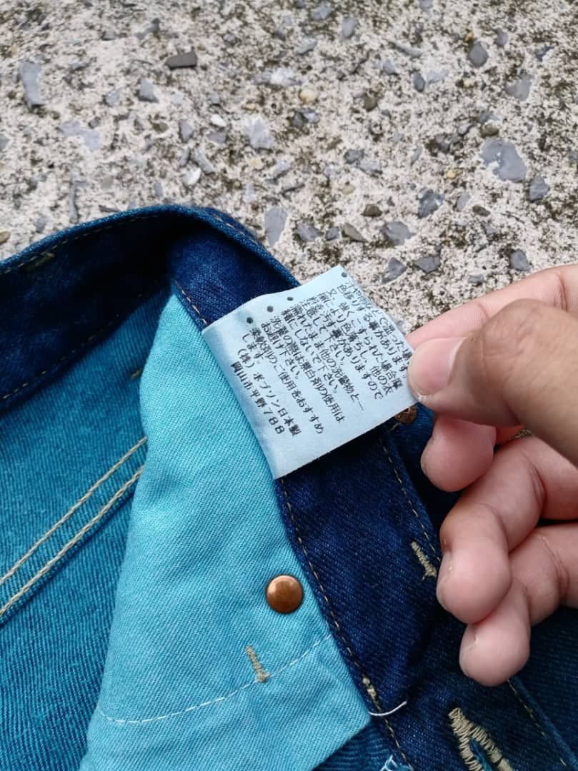 Japanese Brand × Vintage Bobson Lady's Nice Colourways Bootcut Denim Jeans Size 27" / US 4 / IT 40 - 9 Thumbnail