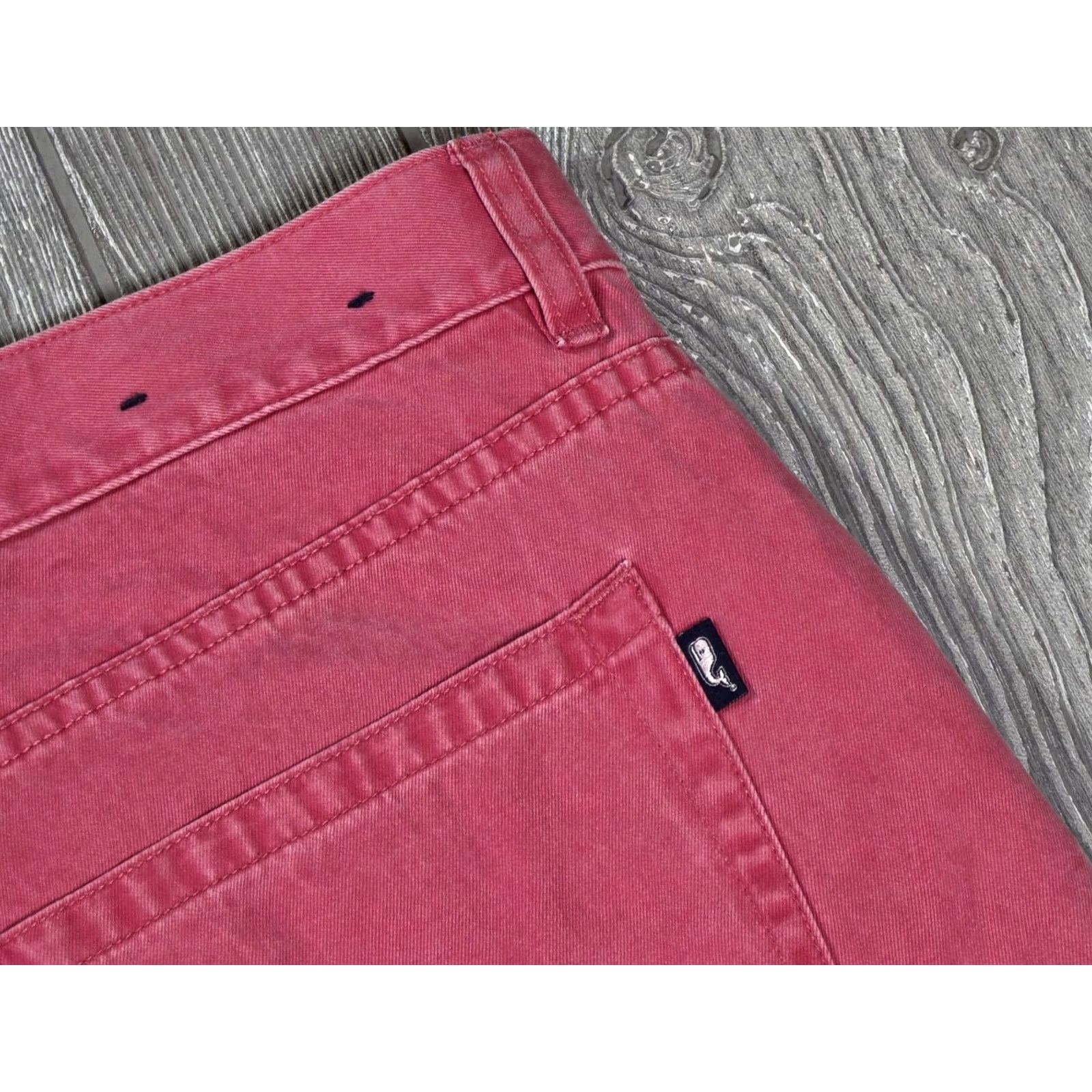 Vineyard Vines VINEYARD VINES 5-Pocket Pant Shirt Mens Pink Cotton Preppy Golf 38 x 32 Regular Modern Casual Business Wedding Size US 38 / EU 54 - 6 Thumbnail
