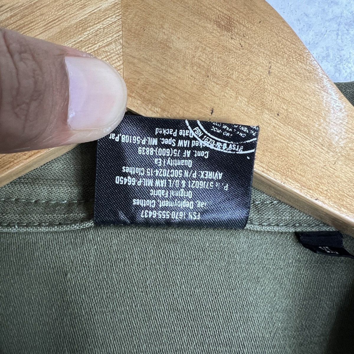 Avirex 🔥 Avirex USN Us Navy Shirt Jacket Size US XL / EU 56 / 4 - 9 Thumbnail