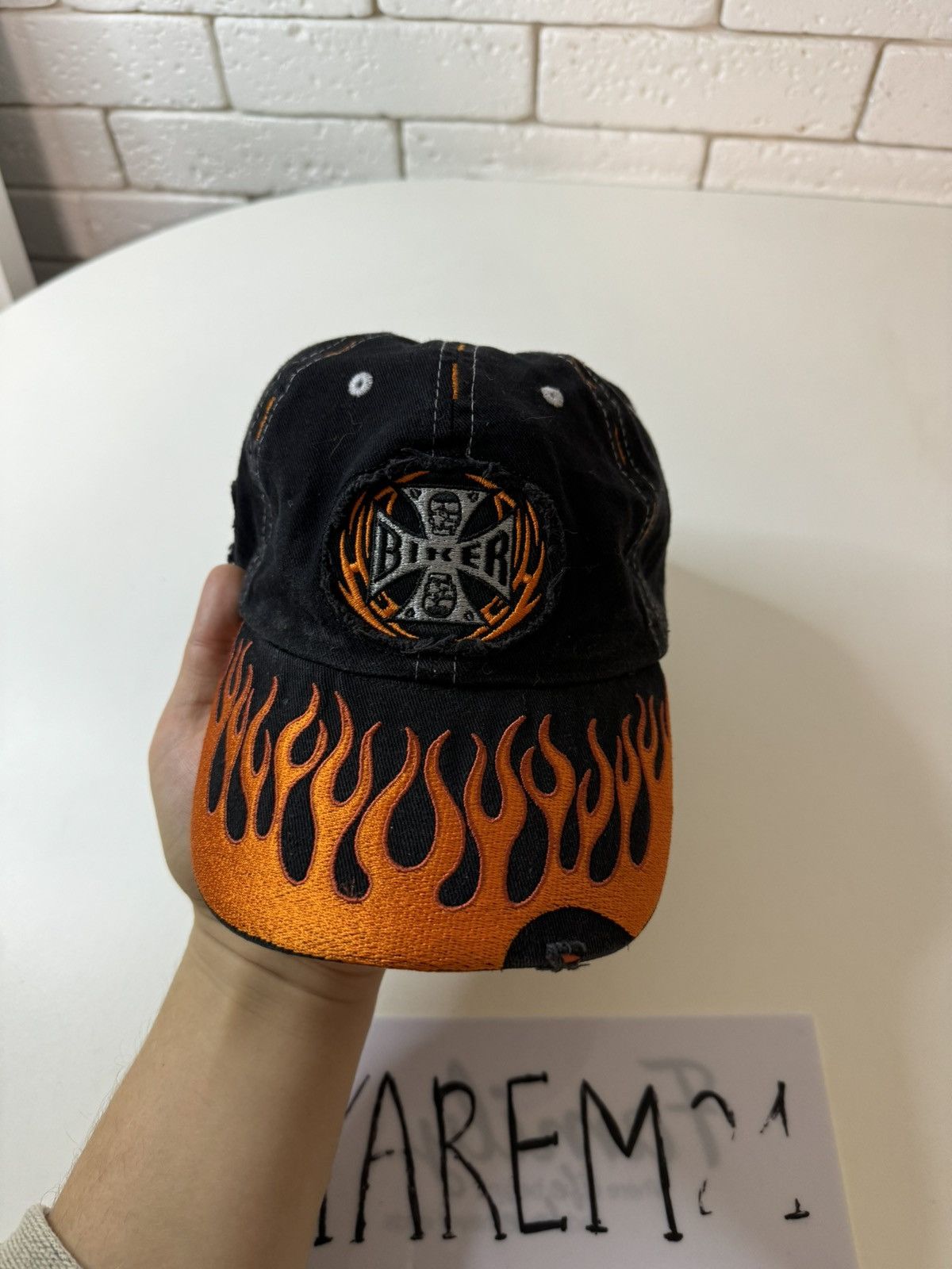Other Biker vintage cap hat Size ONE SIZE - 2 Thumbnail