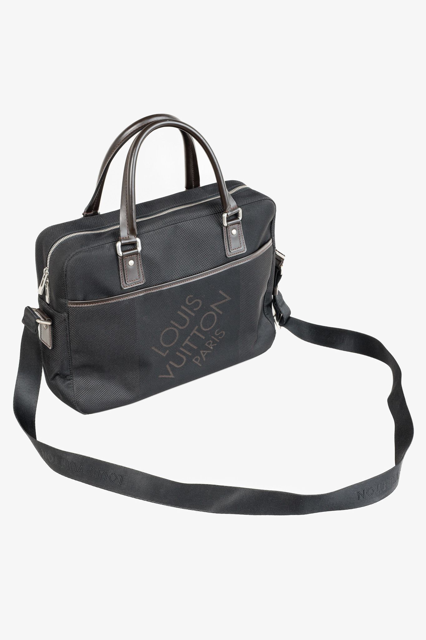 Louis Vuitton Louis Vuitton Yack Noir Damier Geant Canvas Messenger Bag Size ONE SIZE - 6 Thumbnail