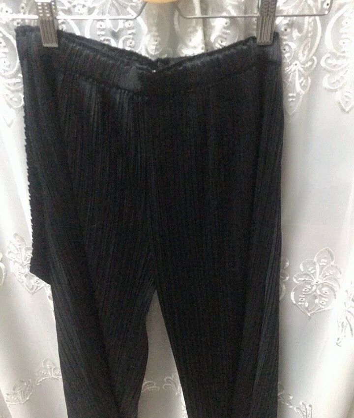 Issey Miyake issey miyake size:1 Black kelp pants Size 42" / US 20 - 1 Thumbnail