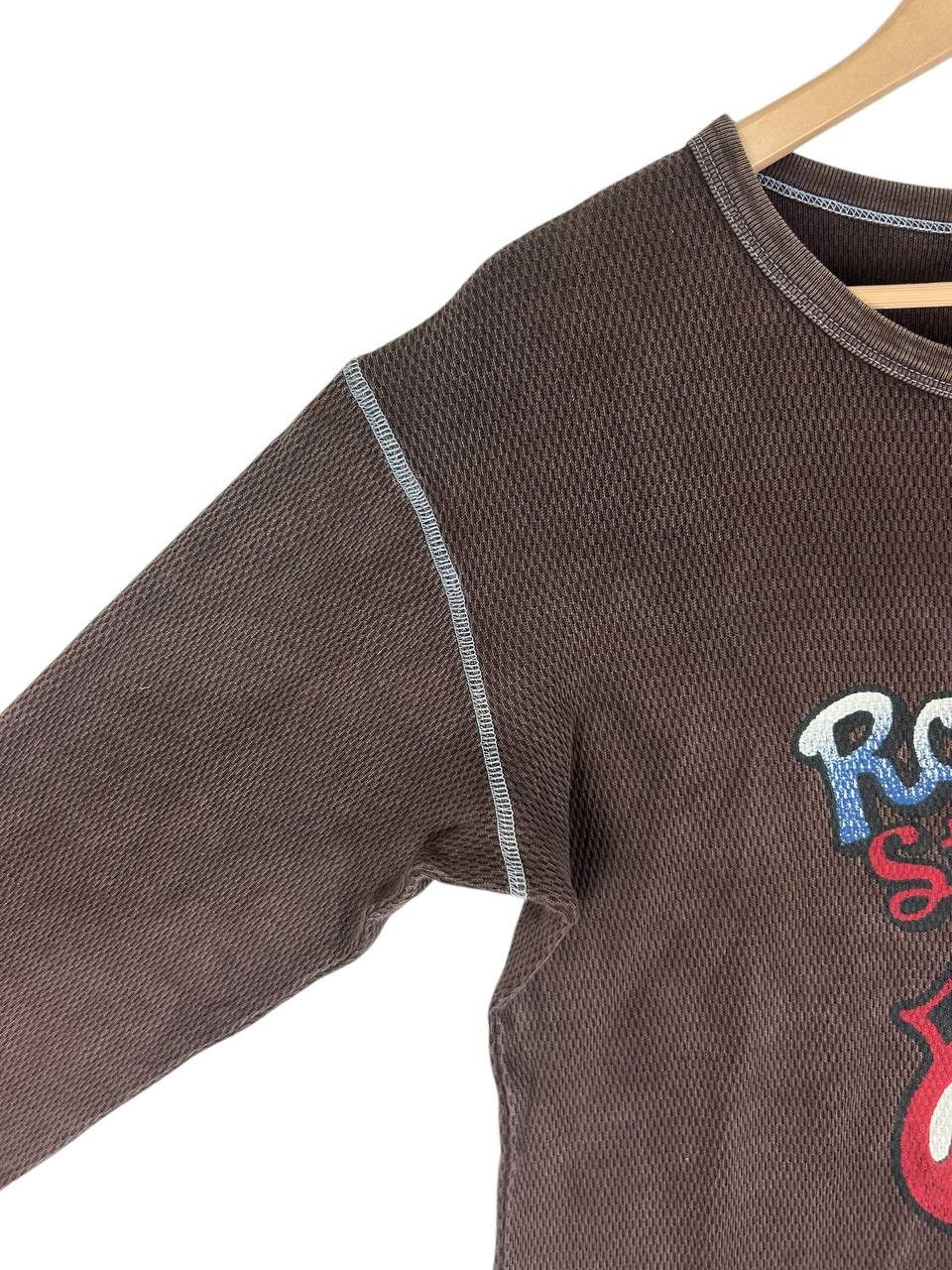 Band Tees × Vintage Vintage Y2K The Rolling Stones Tapered Skinny Long Sleeve Size US M / EU 48-50 / 2 - 4 Thumbnail