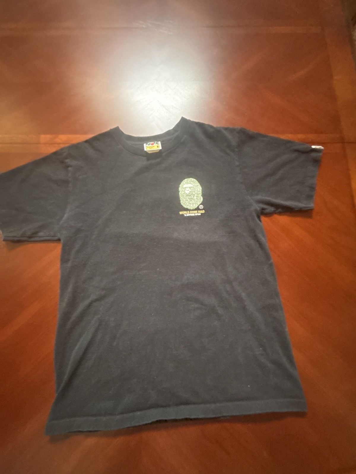 Bape World Gone Mad Bape T Shirt Size US M / EU 48-50 / 2 - 4 Thumbnail