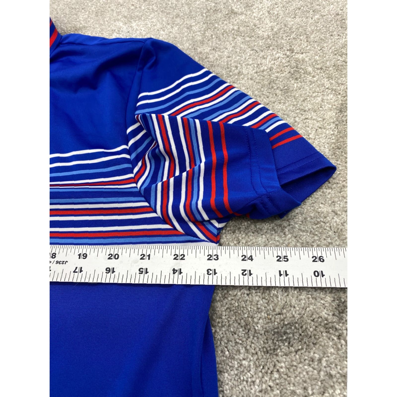 Puma Puma Polo Shirt Men XL Multicolor Striped Short Sleeve Sportlifestyle Golf 6438 Size US XL / EU 56 / 4 - 7 Thumbnail