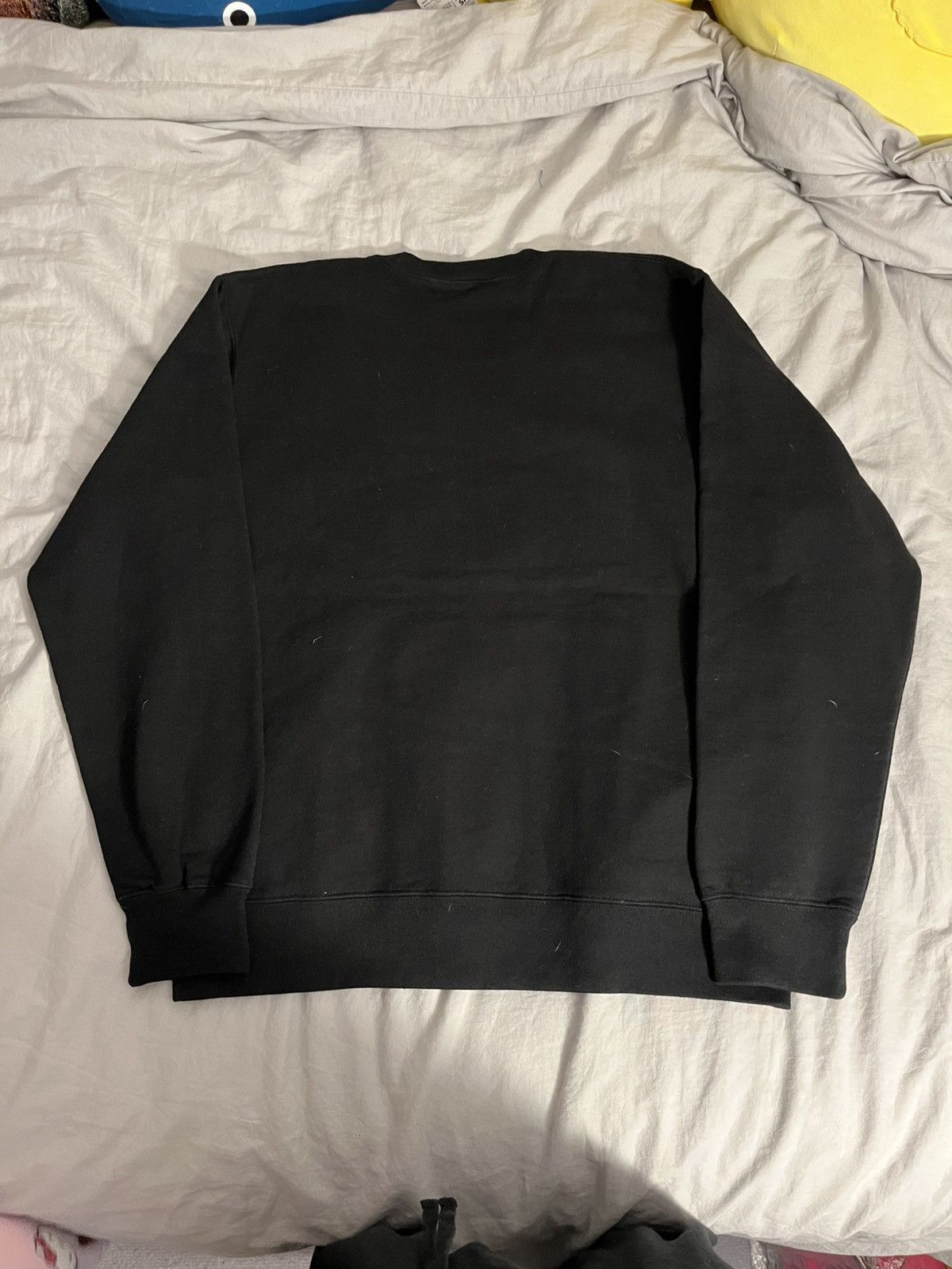 Supreme Supreme vertical logo crewneck black Size US L / EU 52-54 / 3 - 7 Thumbnail