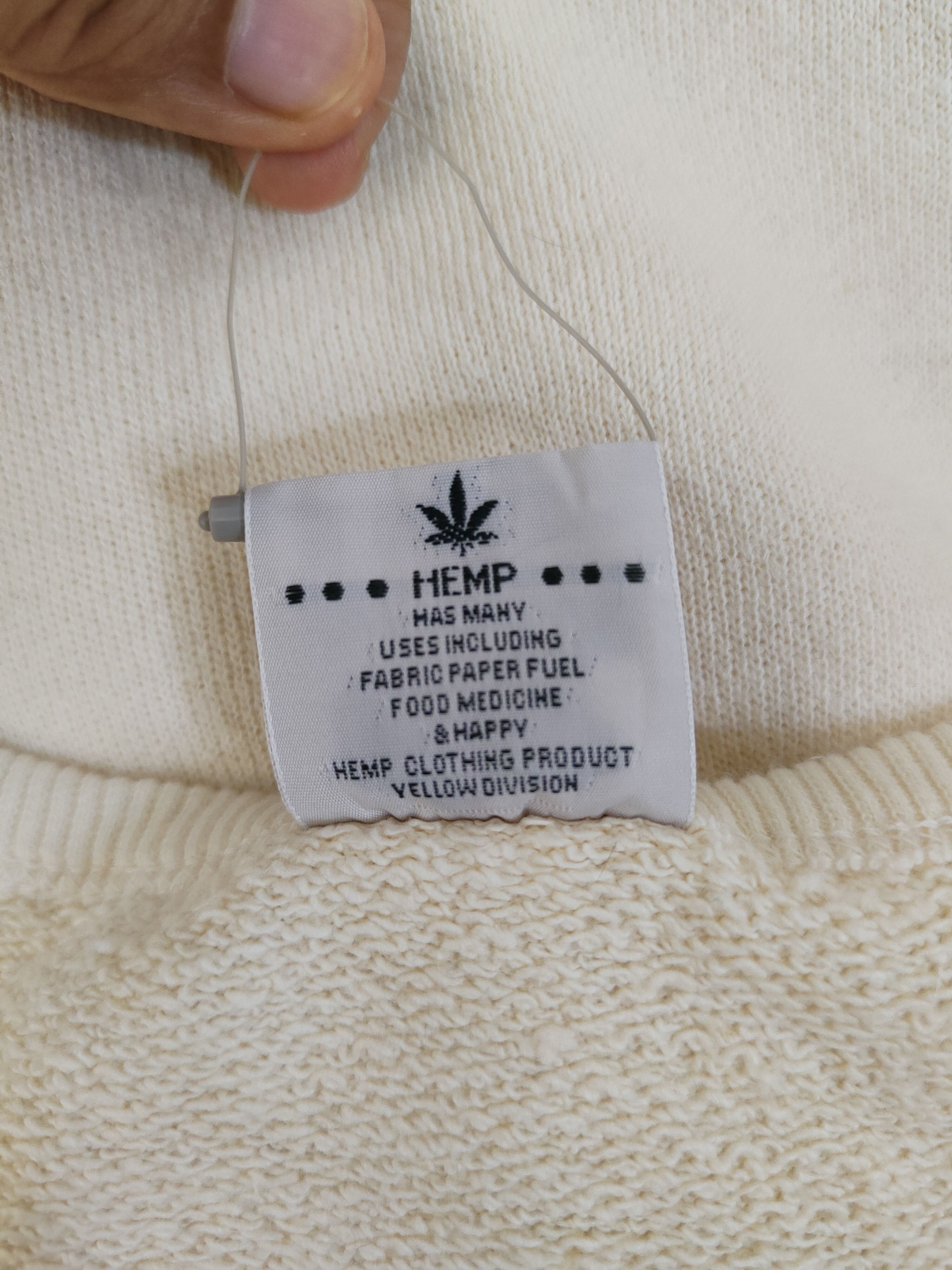 Japanese Brand Gohemp Light Yellow Sweatshirts #S2568 Size US S / EU 44-46 / 1 - 12 Thumbnail