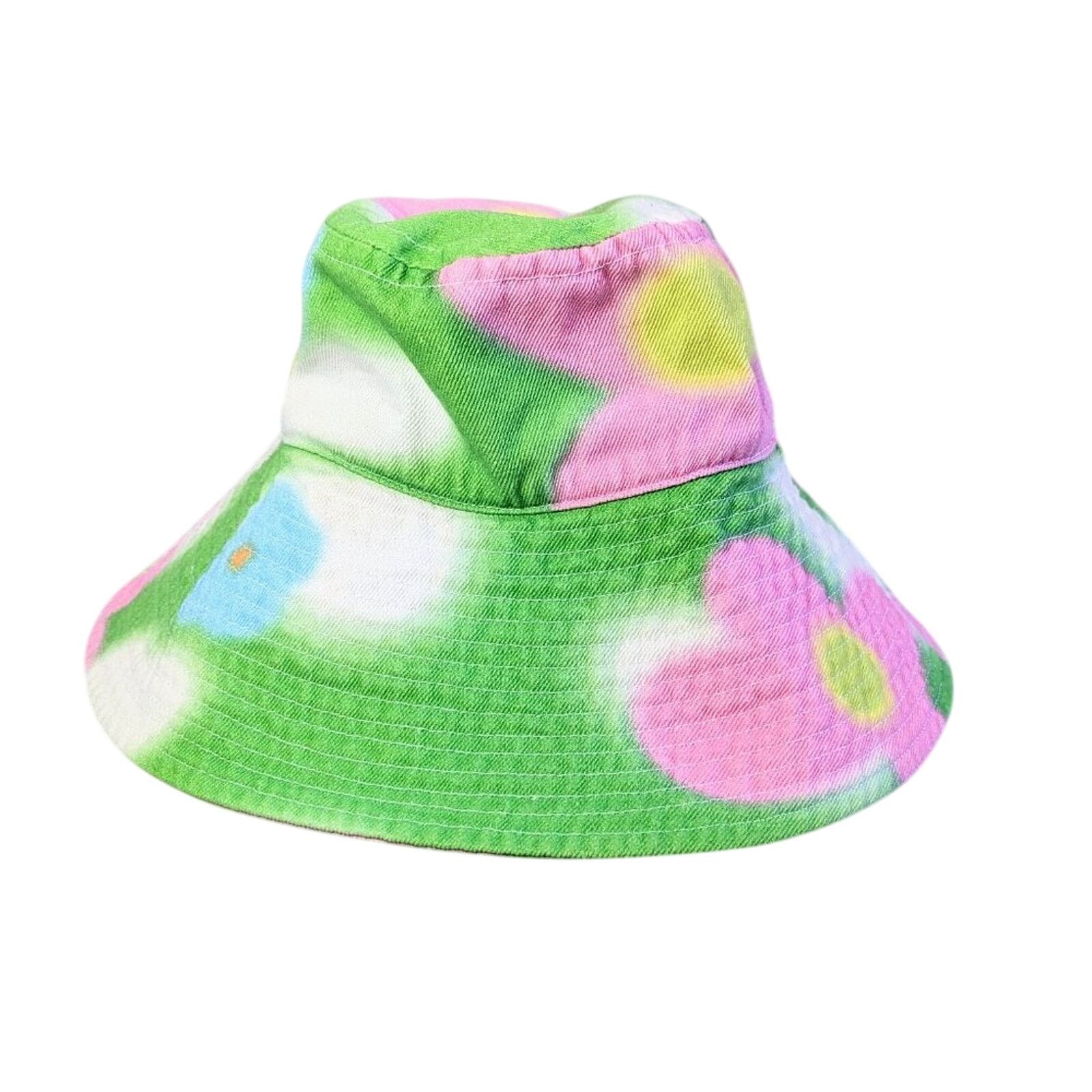 Dolls Kill Dolls Kill NGOrder Flower Sky Print Denim Fisherman Hat NWT Size ONE SIZE - 1 Thumbnail