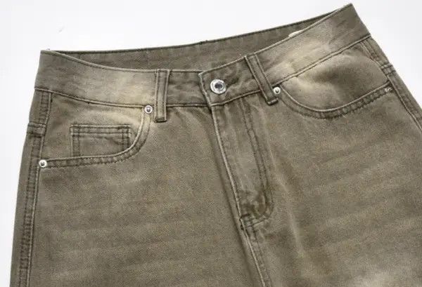 Japanese Brand Riyo American retro high street distressed casual jeans Size US 32 / EU 48 - 4 Thumbnail