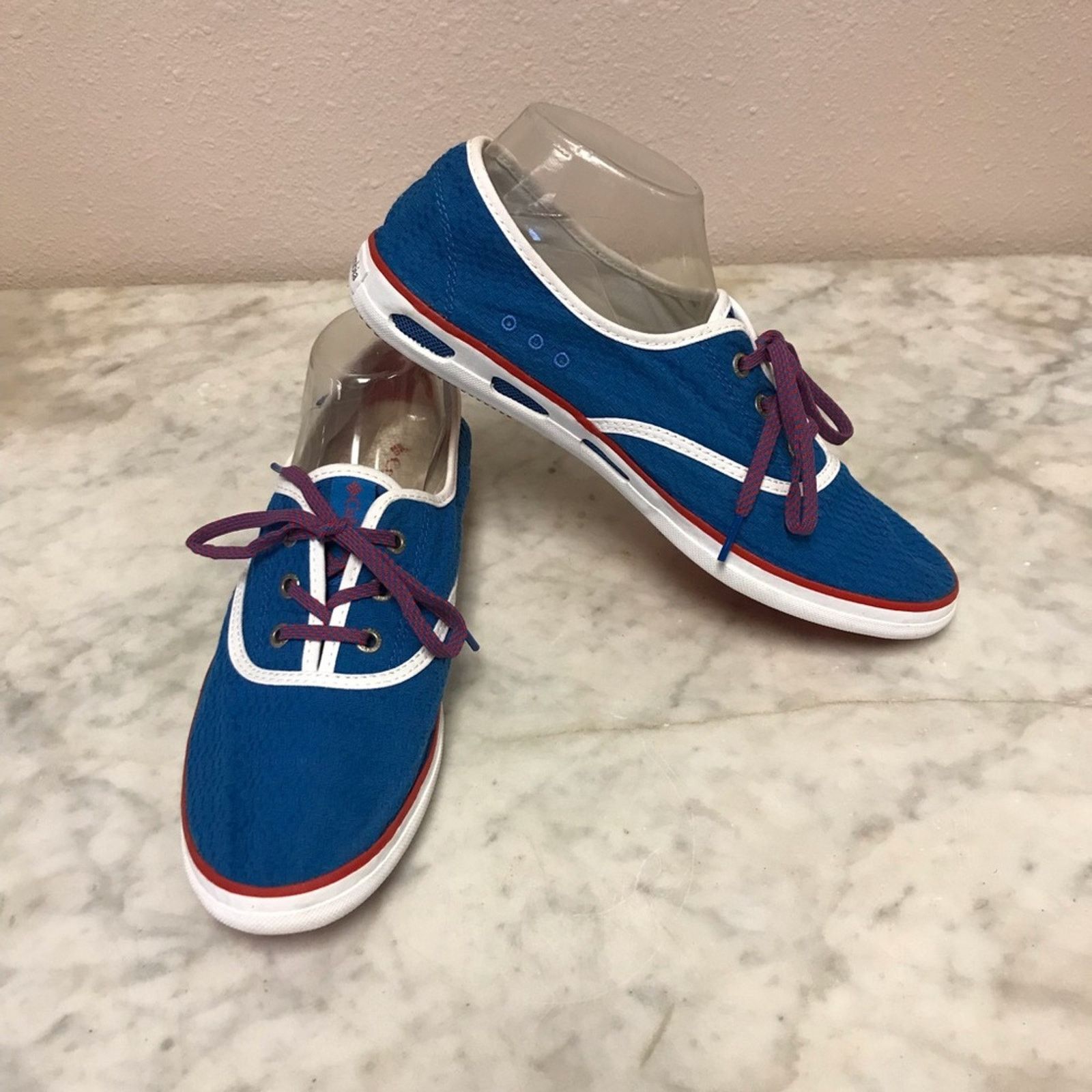 Columbia Columbia canvas lace up slip on low top sneakers Size US 10 / IT 40 - 5 Thumbnail