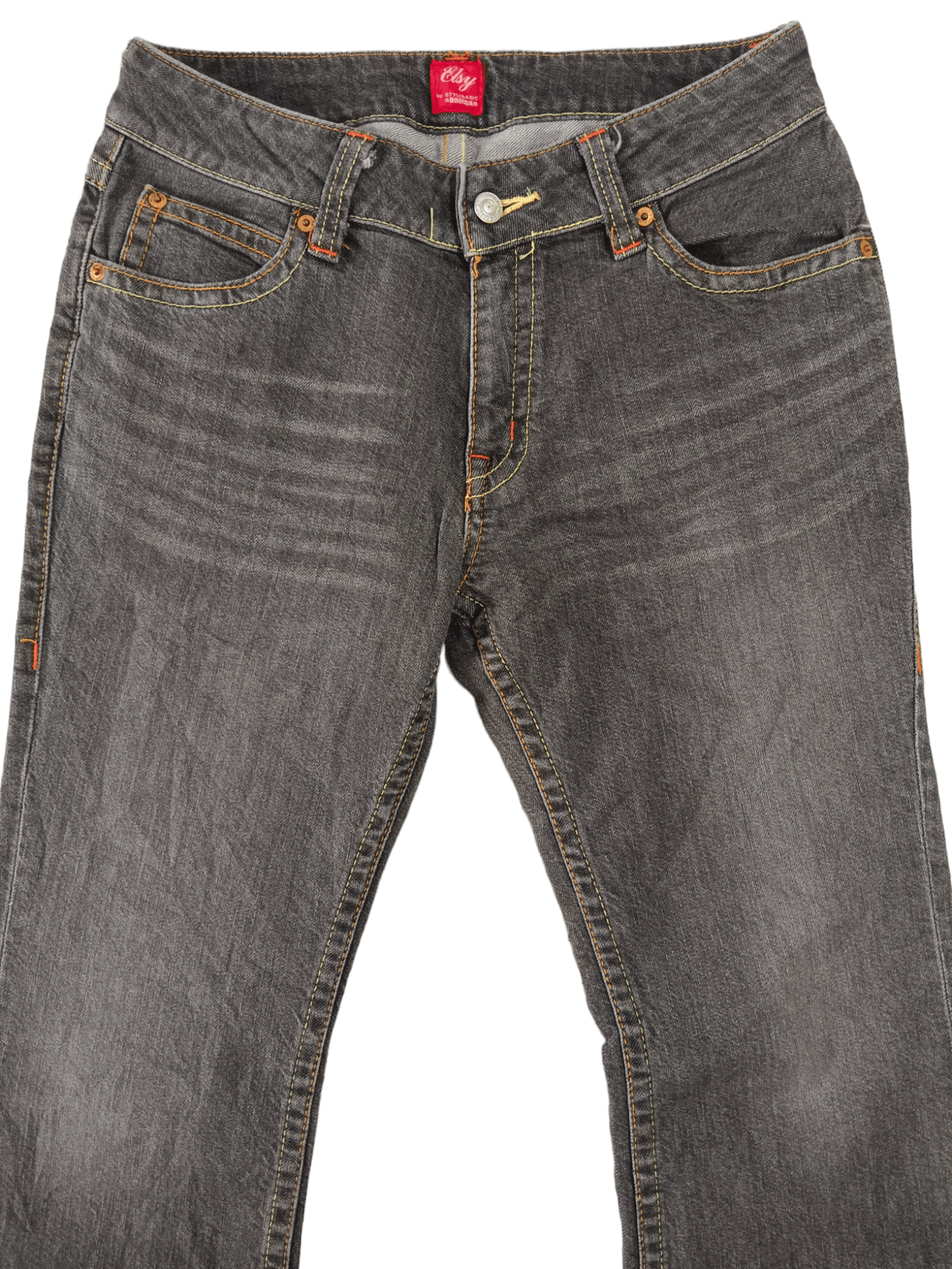 If Six Was Nine Elsy By Stylebasic & Bobson Flared Denim Size 29" - 2 Thumbnail