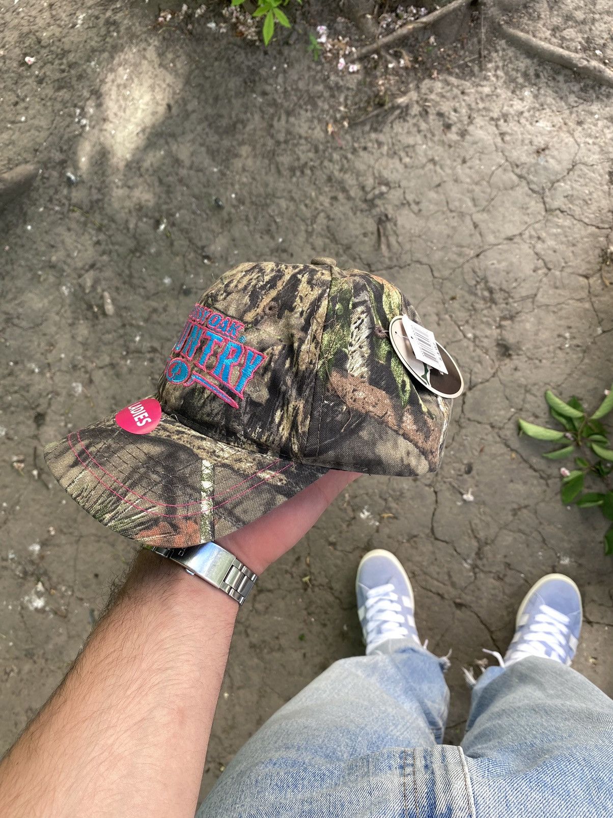 NASCAR × Realtree NASCAR Realtree Distressed Racing Hat Cap Size ONE SIZE - 4 Thumbnail