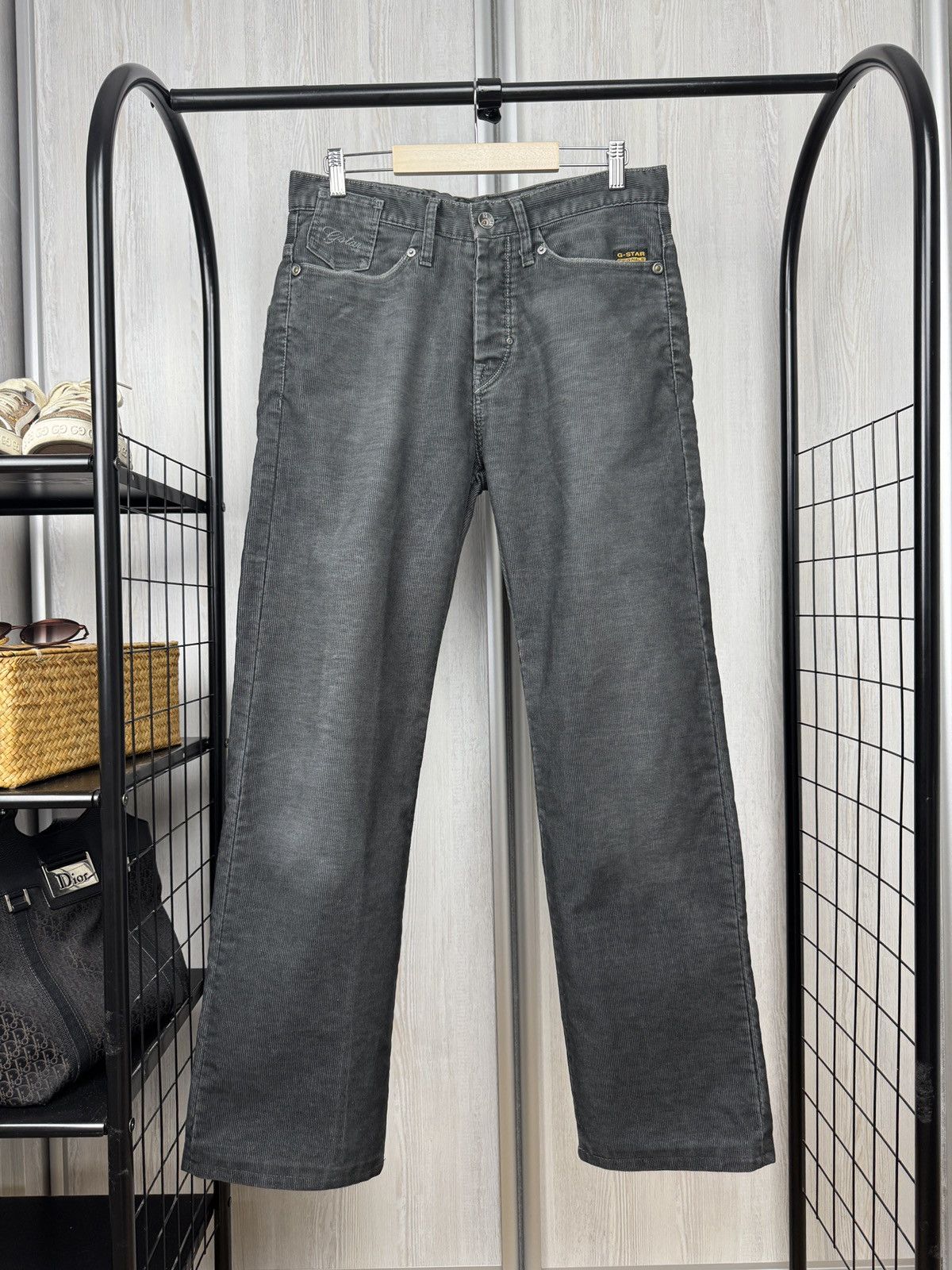 G-Star G-Star Raw vintage corduroy wide leg pants y2k velvet Size US 30 / EU 46 - 2 Thumbnail