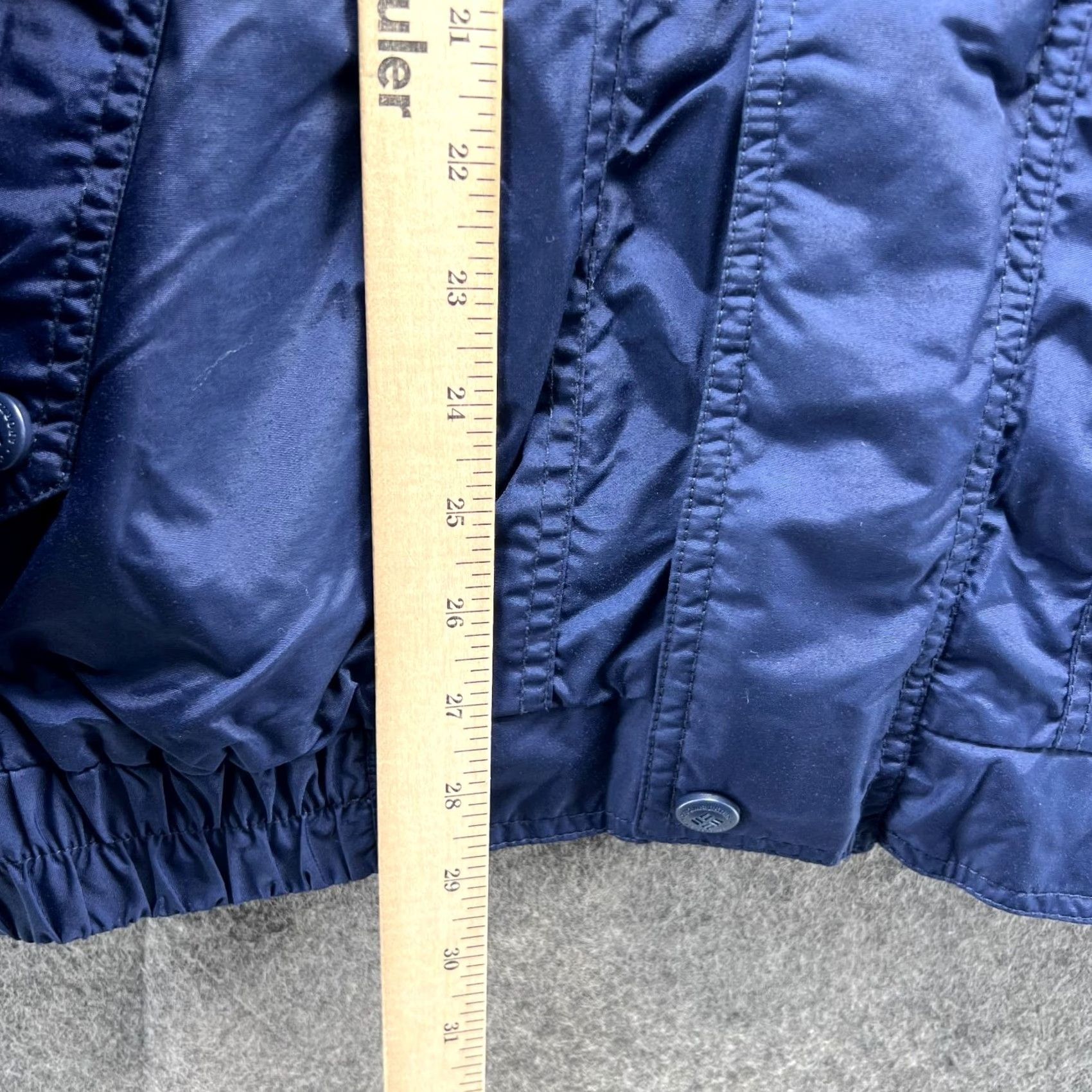 Vintage VINTAGE Columbia Jacket Mens Medium Blue Windbreaker Nylon Rain Coat Whirlibird Size US M / EU 48-50 / 2 - 5 Thumbnail