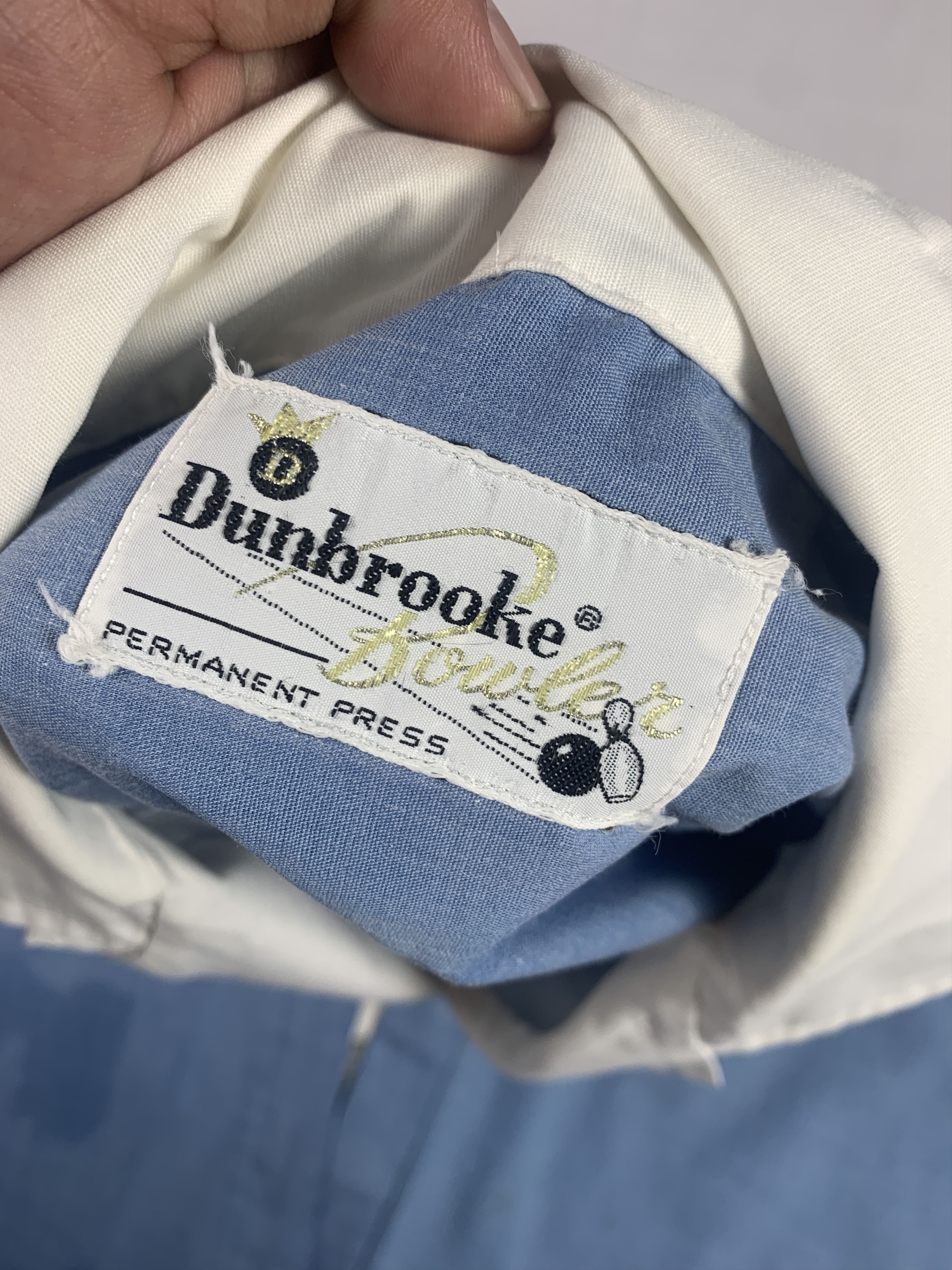 Dunbrooke 1990s Dunbrooke Braveheart Bowling Shirt (L) Size L / US 10 / IT 46 - 11 Thumbnail