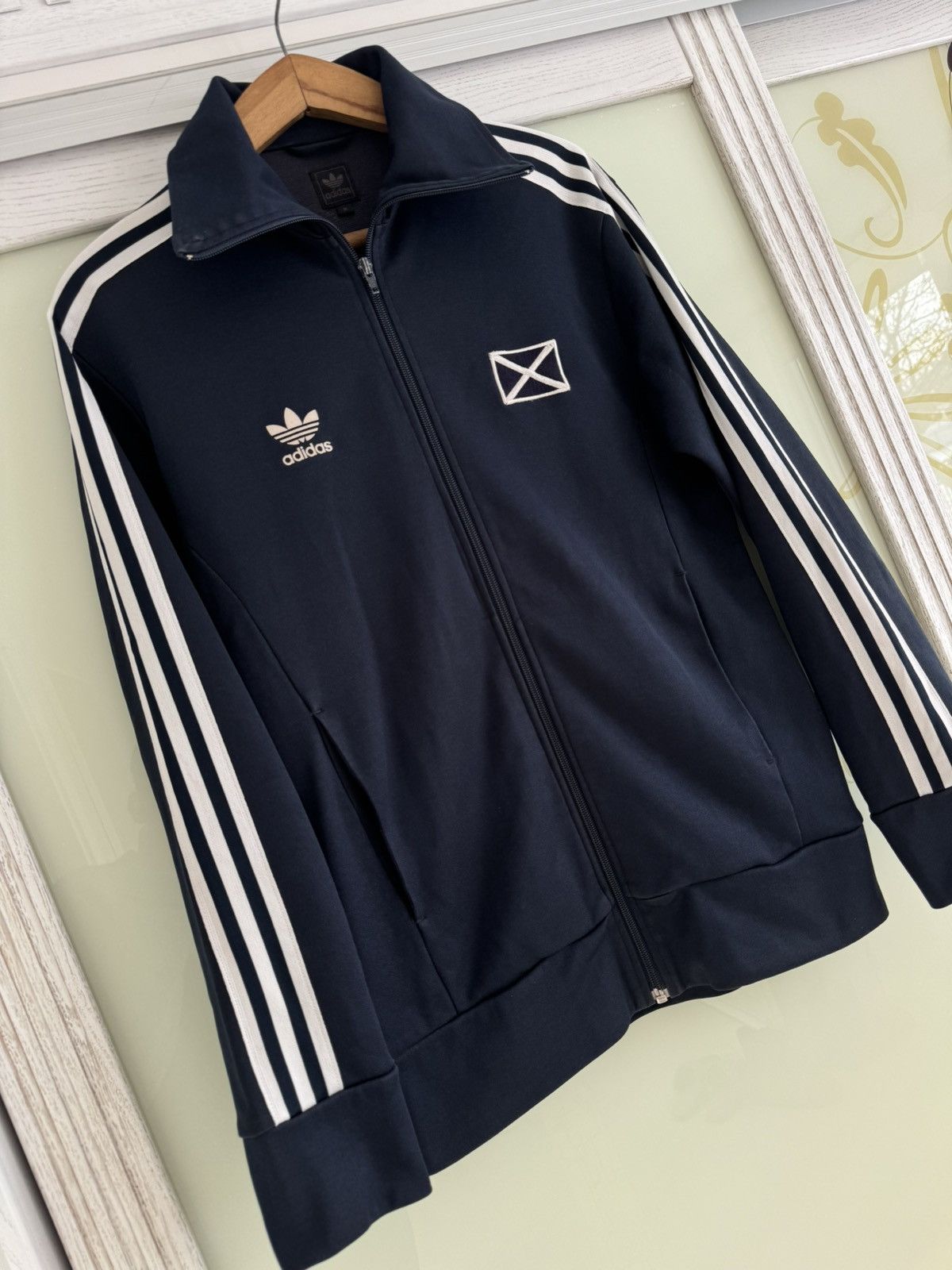 Adidas Vintage Adidas Originals Scotland Track Top Soccer Jacket Size US M / EU 48-50 / 2 - 4 Thumbnail