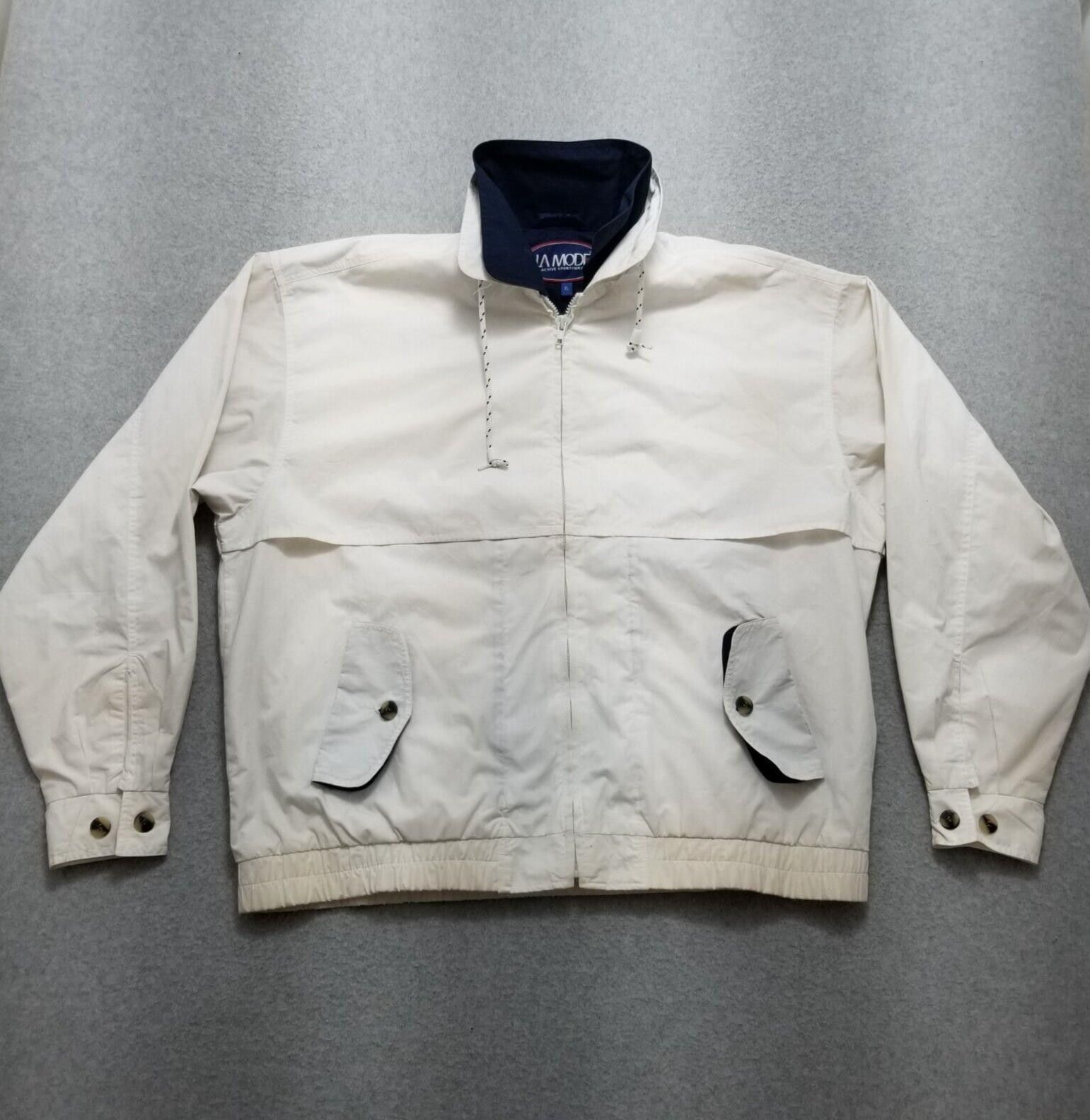 Other La Mode Jacket Mens XL Long Sleeve Full Zip Windbreaker Size US XL / EU 56 / 4 - 1 Thumbnail