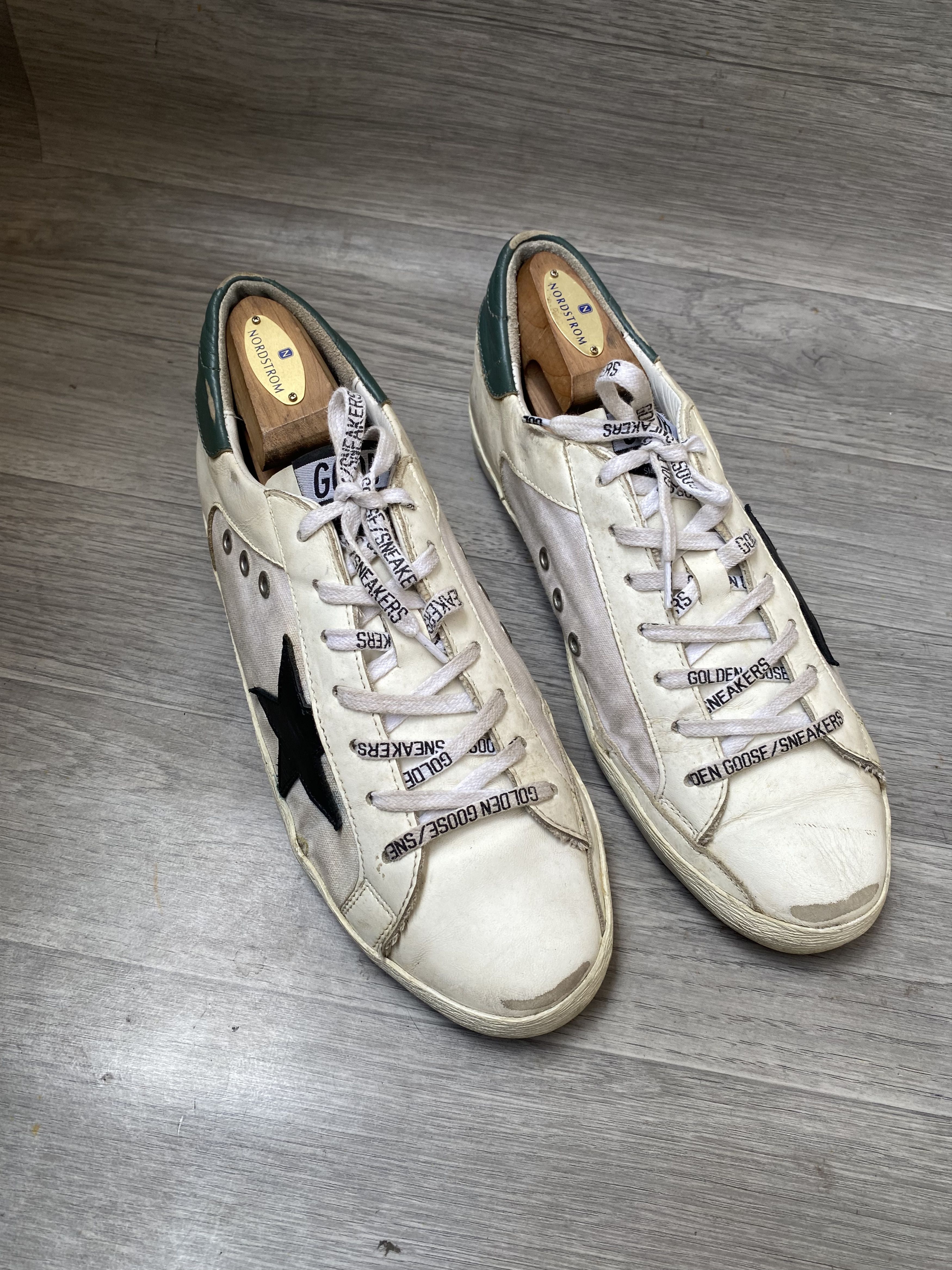Golden Goose Golden goose distressed low top sneakers sz 42 Size US 9 / EU 42 - 7 Thumbnail