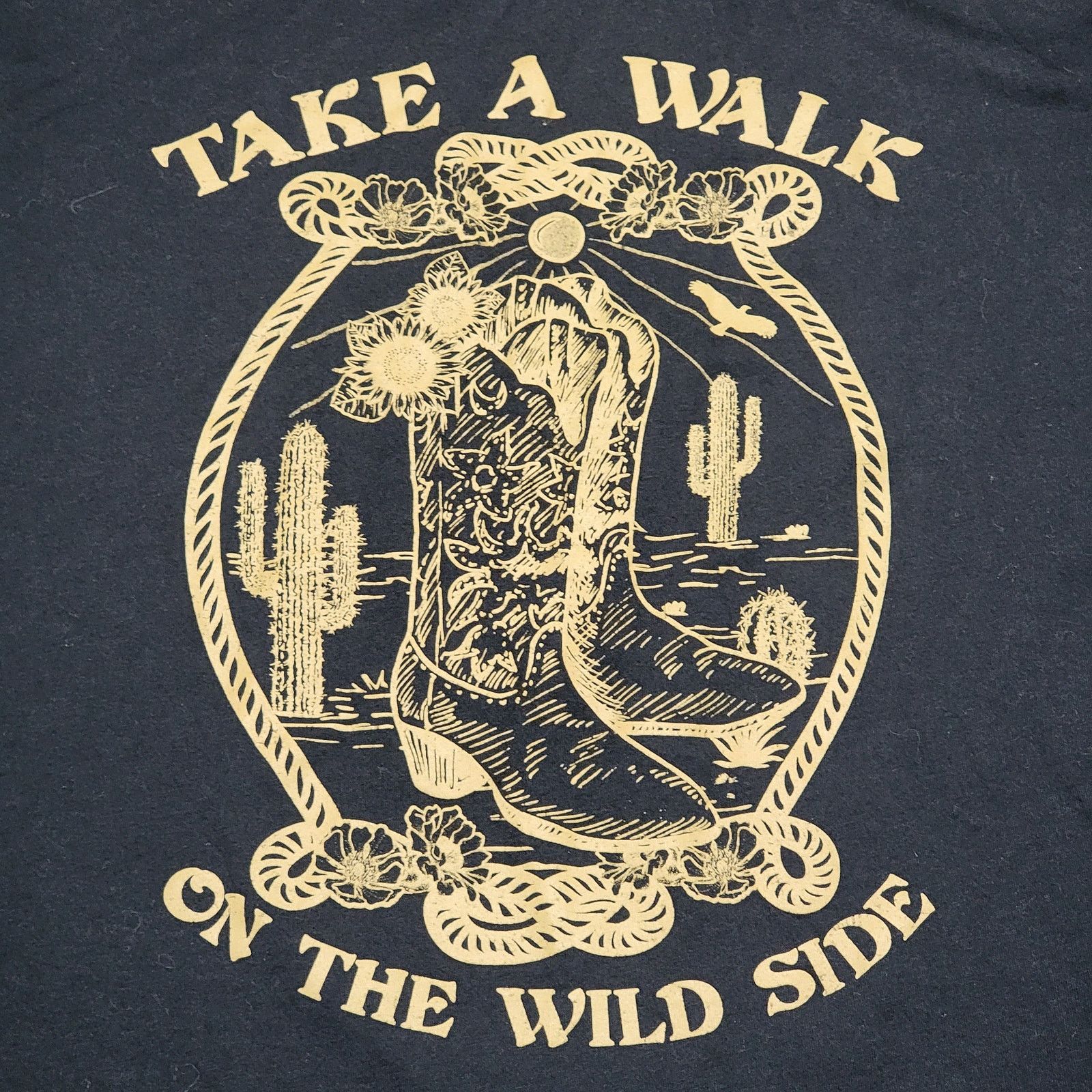 Other Sweet Lilac Crop Tee "Take A Walk On The Wild Side" Size XL* Size XL / US 12-14 / IT 48-50 - 2 Thumbnail
