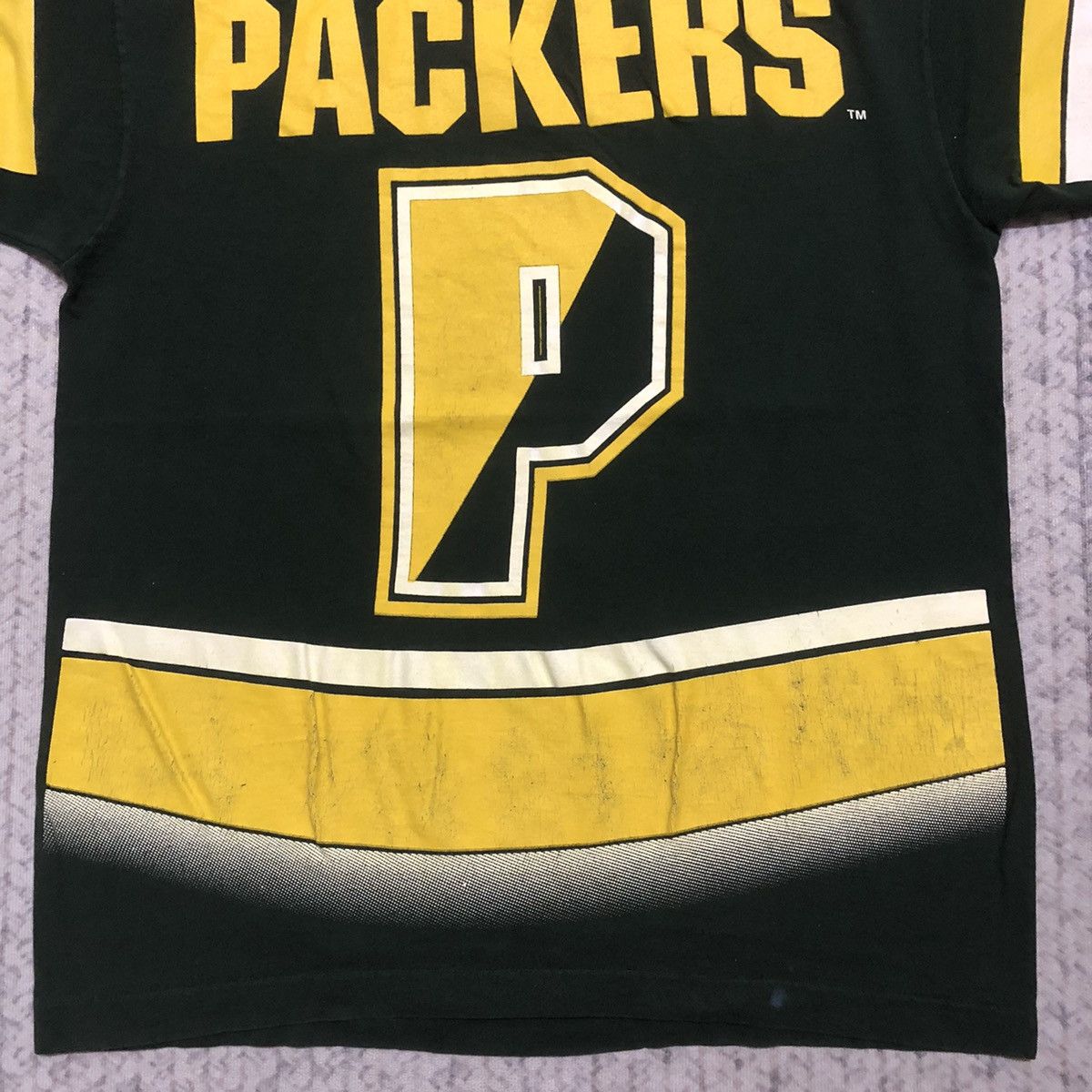 NFL × Vintage Rare Vintage 1994 NFL X Green Bay Packers AOP Tees Size US XL / EU 56 / 4 - 13 Thumbnail