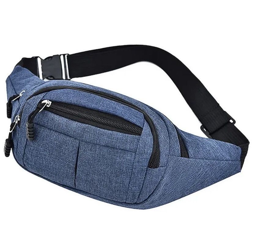 Japanese Brand × Vintage Fanny Pack Blue Size ONE SIZE - 1 Preview
