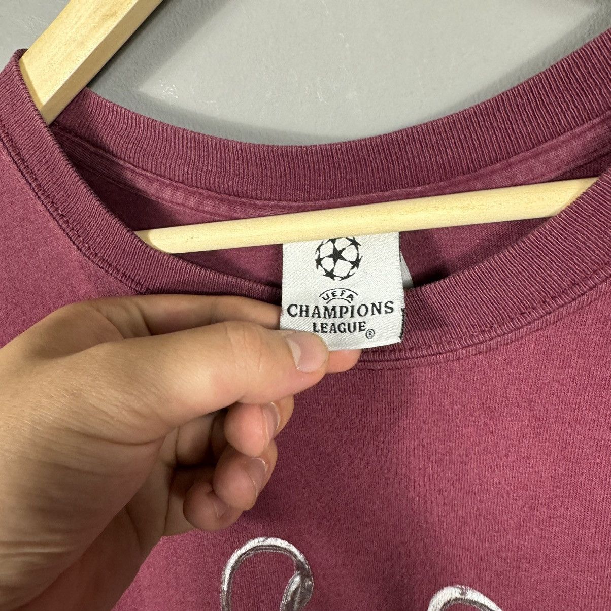 Vintage Vintage 2003 Champions League Final T-Shirt Juventus vs Milan Size US L / EU 52-54 / 3 - 5 Thumbnail