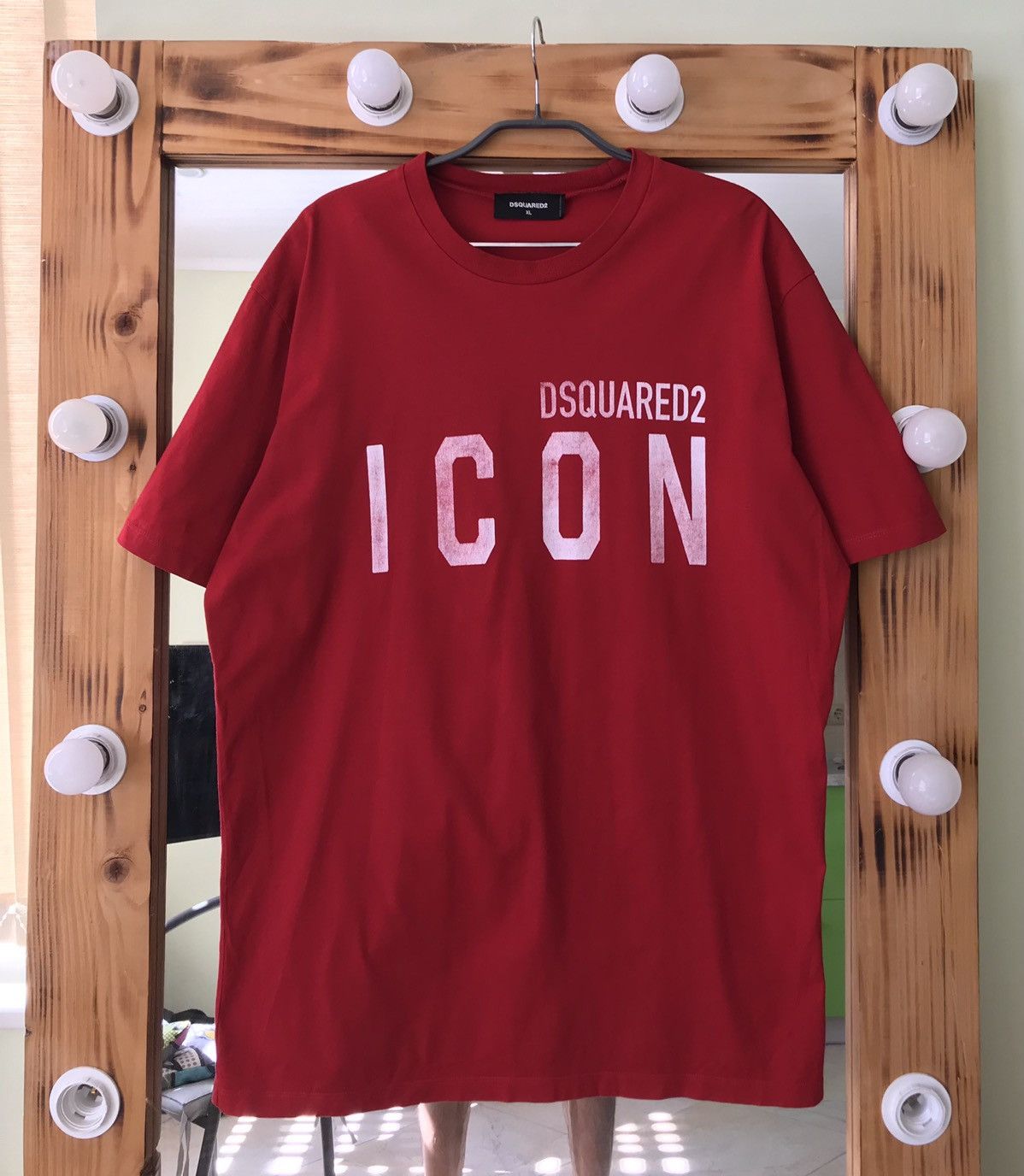 Dsquared2 Dsquared2 Icon T-Shirt Mens Sz XL Red Size US XL / EU 56 / 4 - 3 Thumbnail