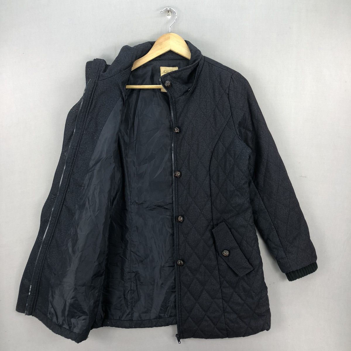 Vintage Vintage Japanese Brand Zipper Quilted Jacket Size M / US 6-8 / IT 42-44 - 5 Thumbnail