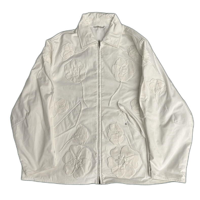 Valentino Embroidered White Jacket Size 52