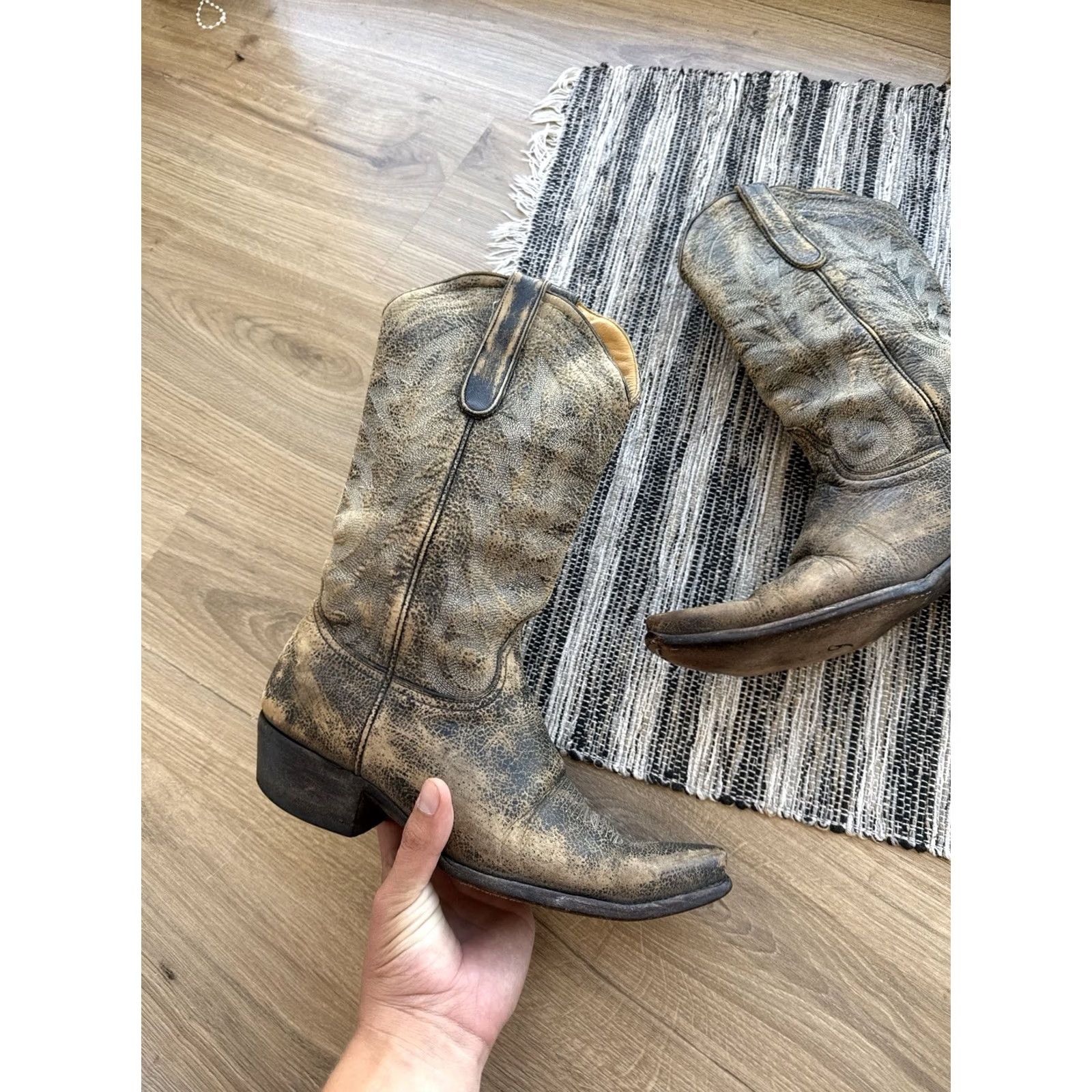 Old Gringo VINTAGE OLD GRINGO Star Leather Western Cowboy Woman Boots Size 8 Size US 8 / IT 38 - 4 Thumbnail
