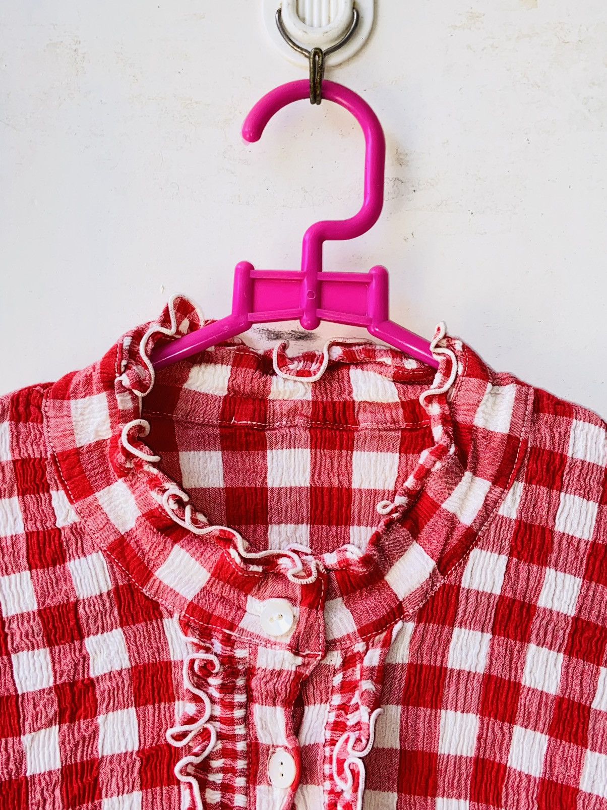 Issey Miyake TSUMORI CHISATO Plaid Shirt Size XXS / US 00 / IT 34 - 17 Thumbnail