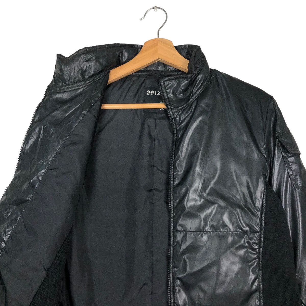 Hysteric Glamour 🔥Rich Black Biker Jacket Bondage Parachute 291295 Japan Size US M / EU 48-50 / 2 - 12 Thumbnail