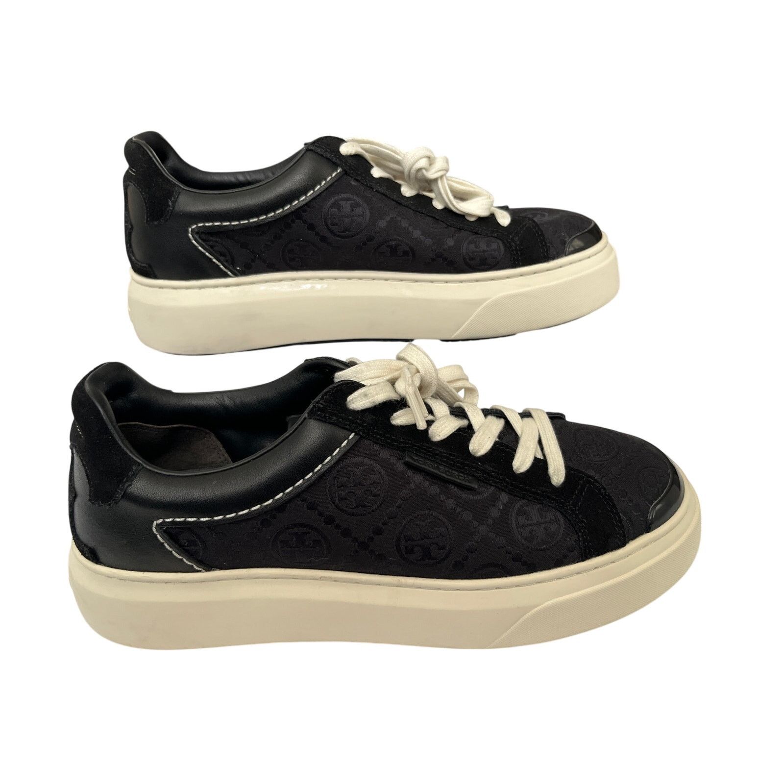 Tory Burch Tory Burch Ladybug Sneaker Everly Platform Black 9.5M Size US 9.5 / IT 39.5 - 8 Thumbnail