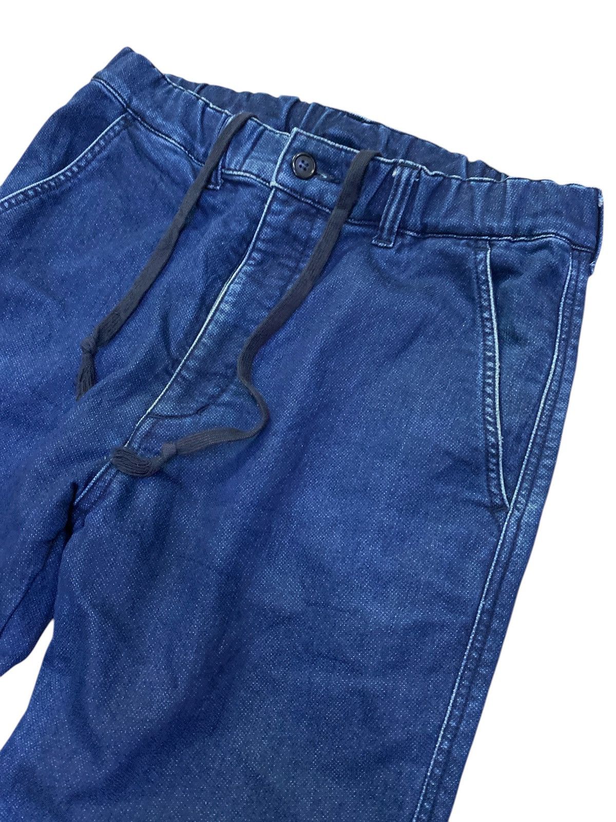 Japanese Brand Japanese Brand Blue & Khaki Jogger Jeans Size US 32 / EU 48 - 2 Thumbnail