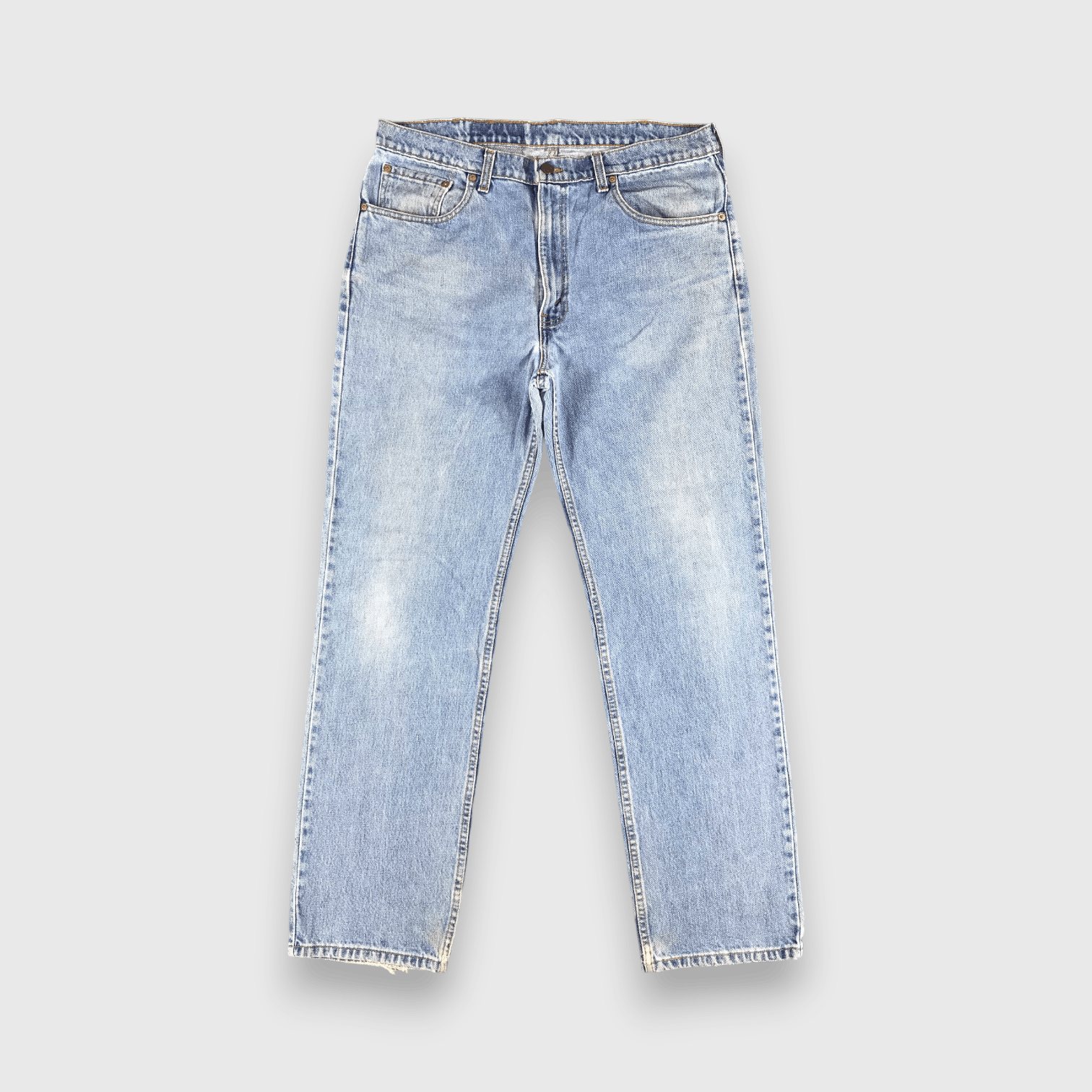 Levi's Vintage 90s Light Wash Levis 516 Jeans-J1559 Size US 37 - 1 Thumbnail
