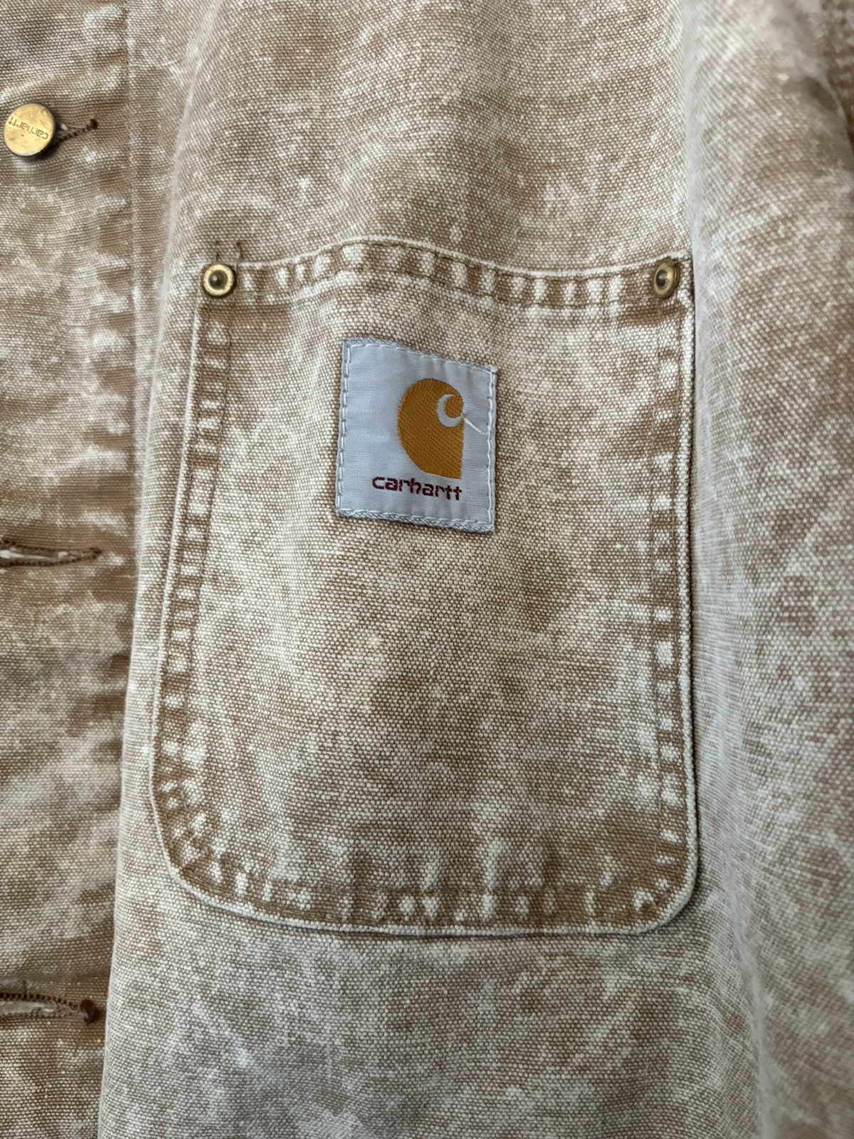 Carhartt Carhartt Duck Jacket Brown Size US L / EU 52-54 / 3 - 6 Thumbnail