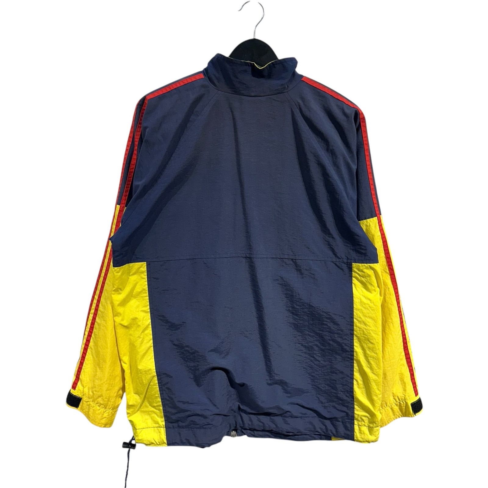 Adidas Vintage Adidas Logo Embroidered Full Zip Windbreaker M Size US M / EU 48-50 / 2 - 5 Thumbnail