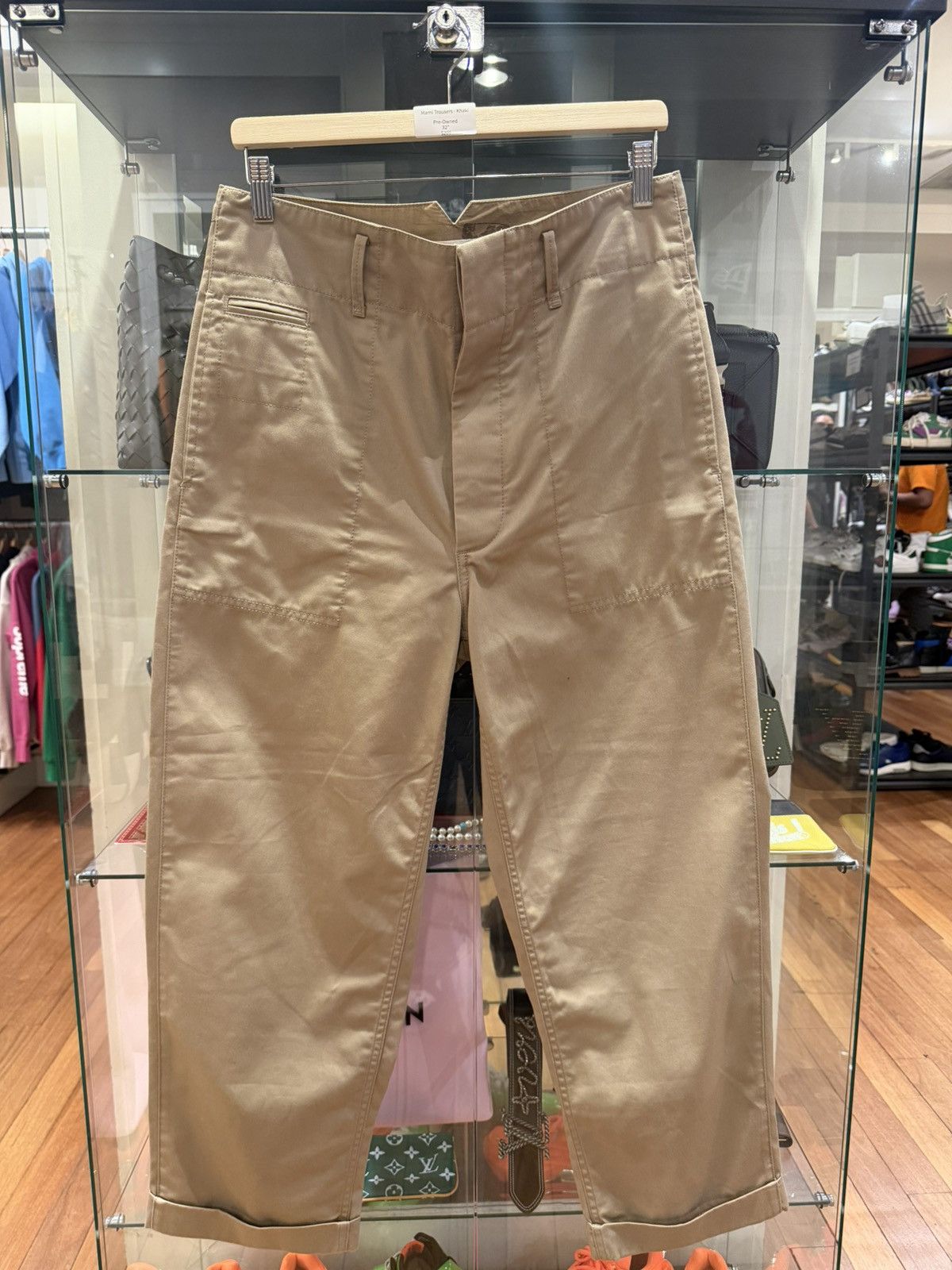 Marni Marni Khaki Trousers Size US 32 / EU 48 - 1 Thumbnail