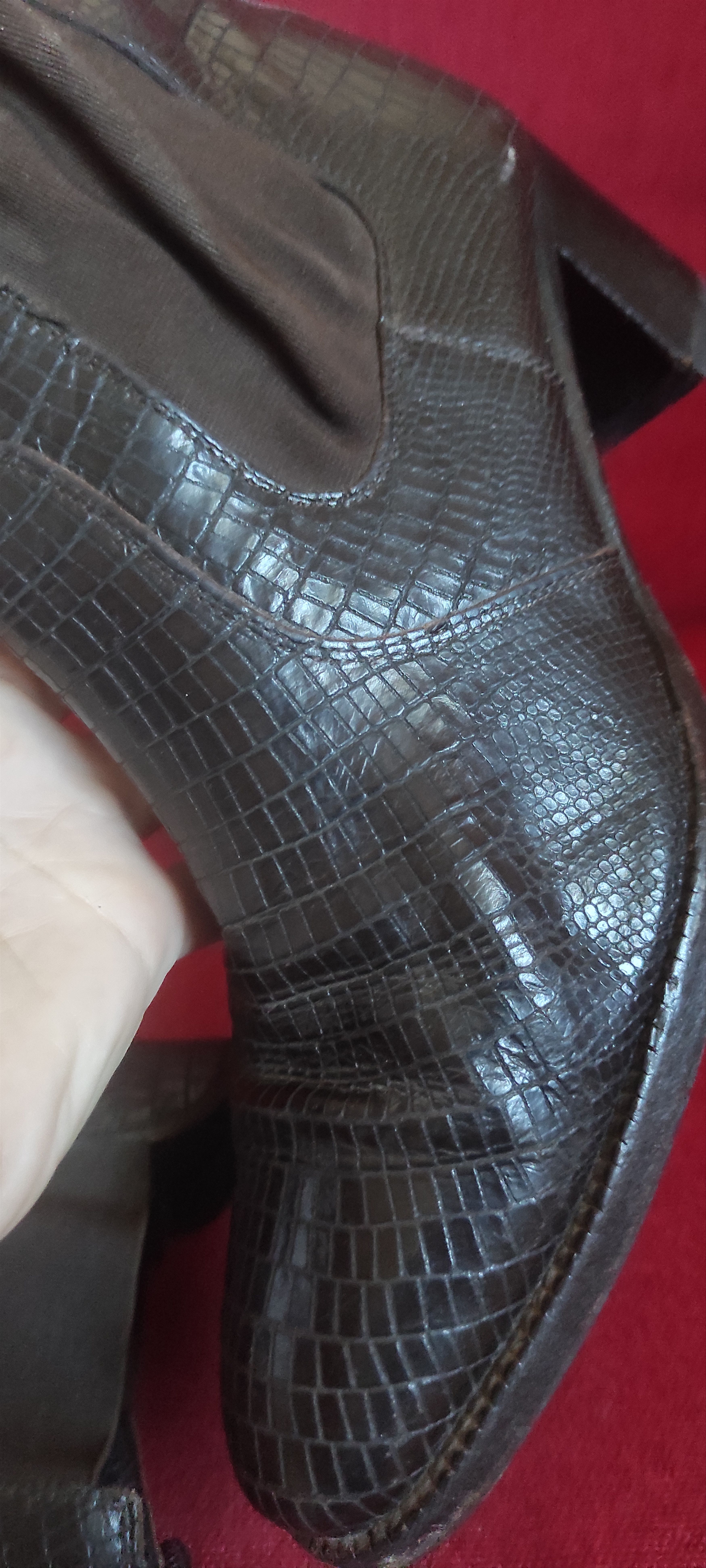 Heschung Heschung Ankle Leather Snake Python Boots Size US 6 / IT 36 - 15 Thumbnail