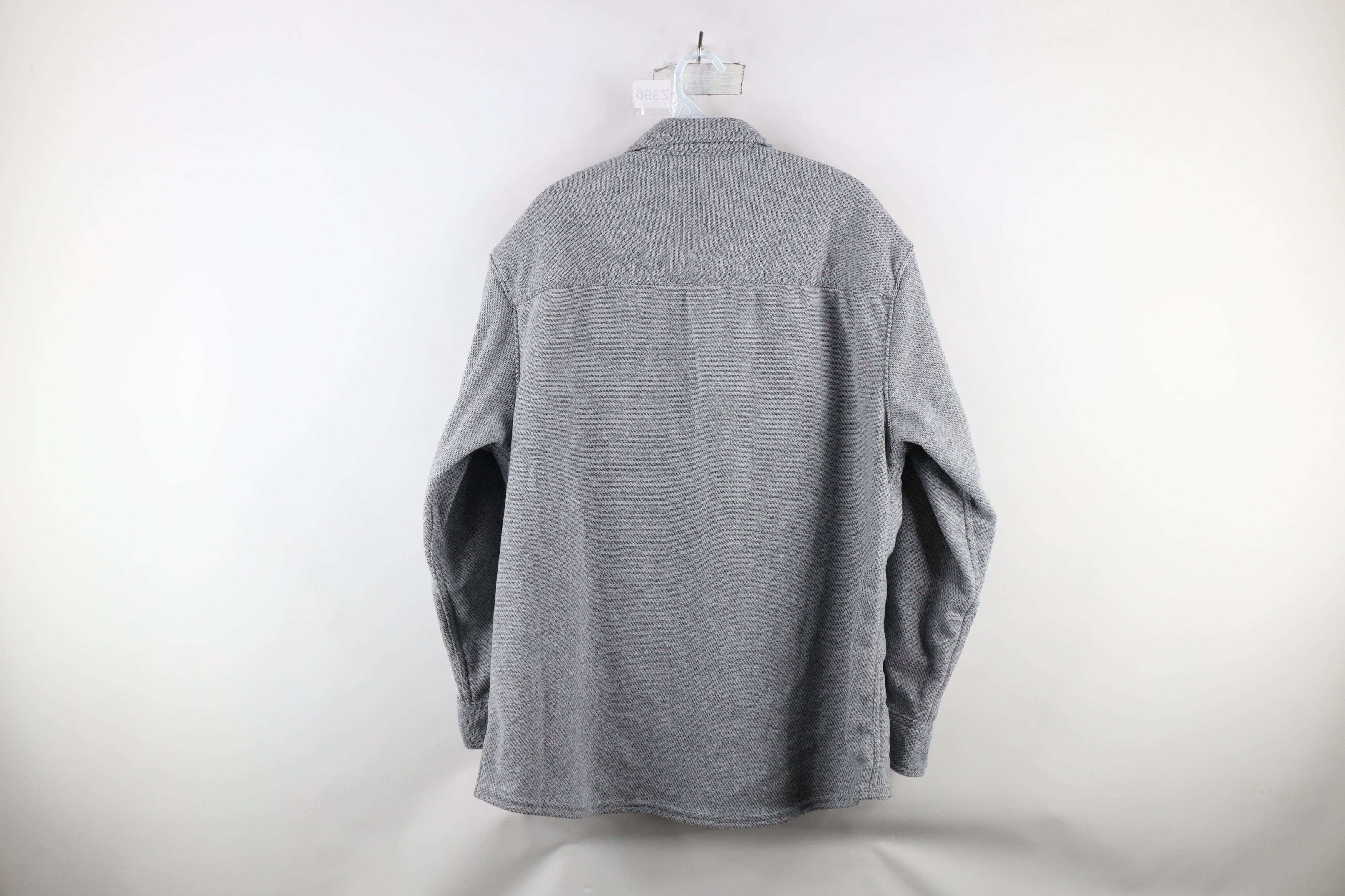 Cabelas × Vintage Vintage Cabelas Fleece Button Shirt Jacket Jac Shirt Gray Size US L / EU 52-54 / 3 - 9 Thumbnail