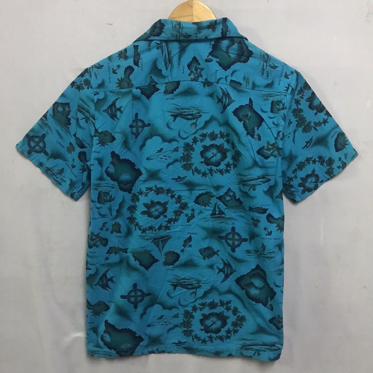 Vintage UI MAIKAI - Vintage 50s 60s Hawaiian Traditional Shirt Size US M / EU 48-50 / 2 - 10 Thumbnail